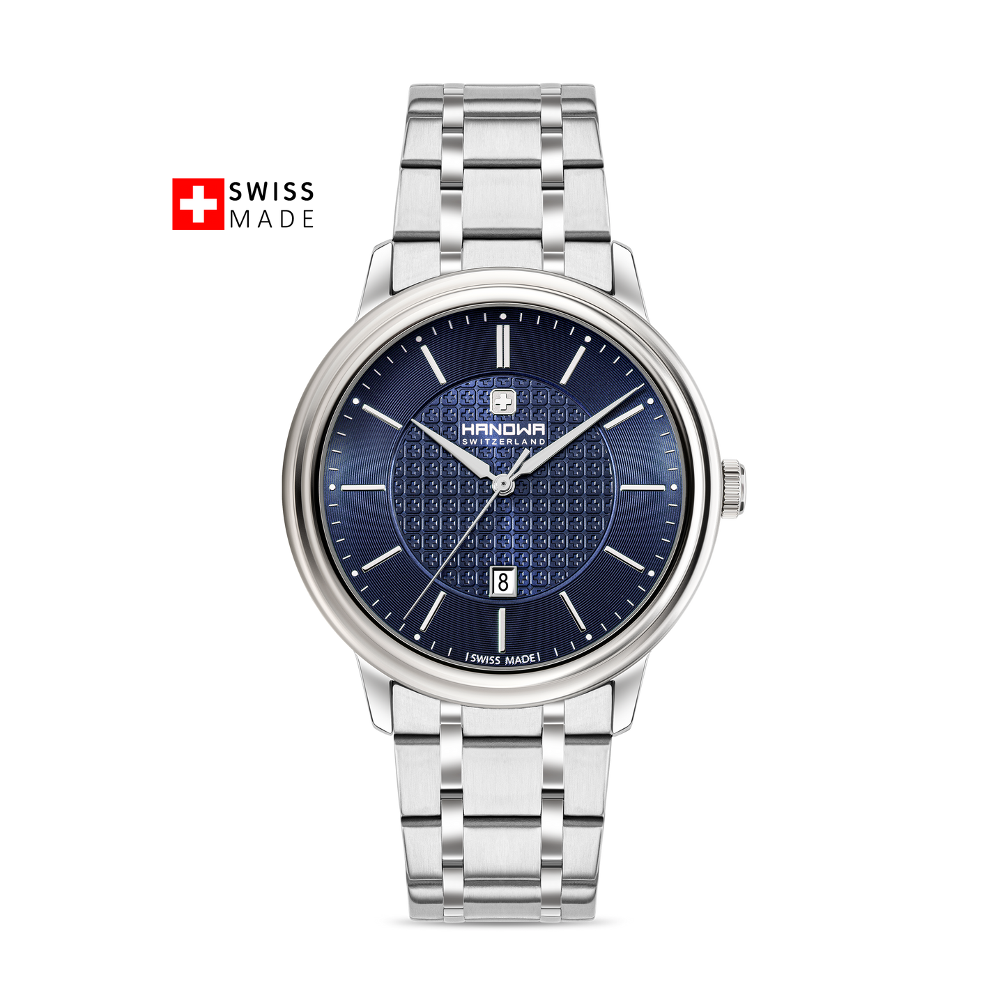 HANOWA - 16-5087.04.003 - MEN'S STAINLESS WRIST WATCH