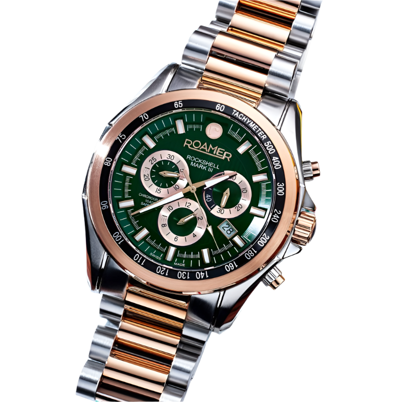 Mens Roamer - 220837 49 75 20 - Rockshell Chrono Chronograph Watch - Nizam Watch House