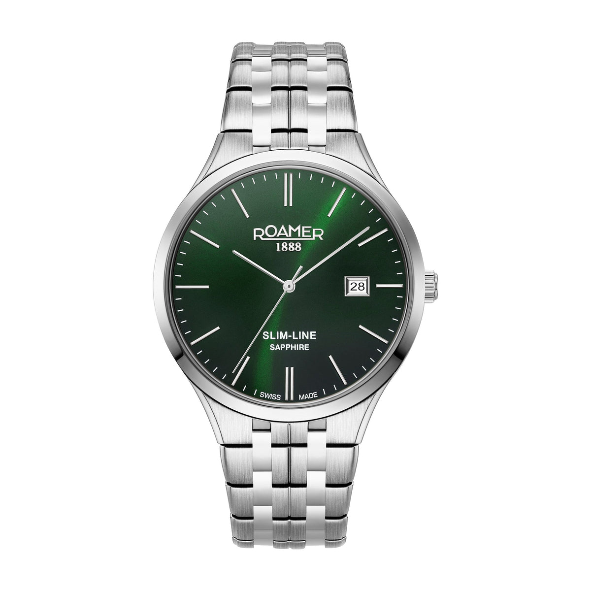 Roamer - 512833 41 75 20 - Slim Line Quartz Men Watch - Nizam Watch House