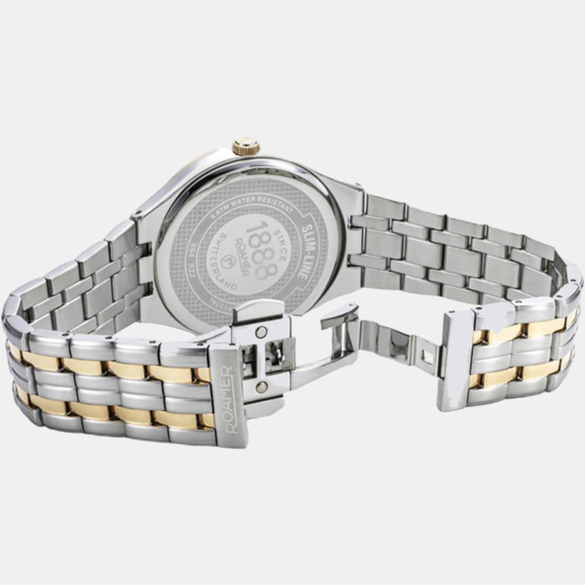 Roamer -864833 49 75 50 - SLIM LINE Diamond Quartz Watch for Men's