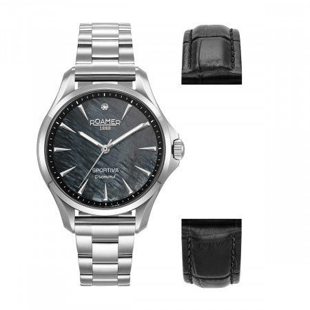 Roamer - 865847 41 80 50 - SPORTIVO DIAMOND Quartz watch for Women