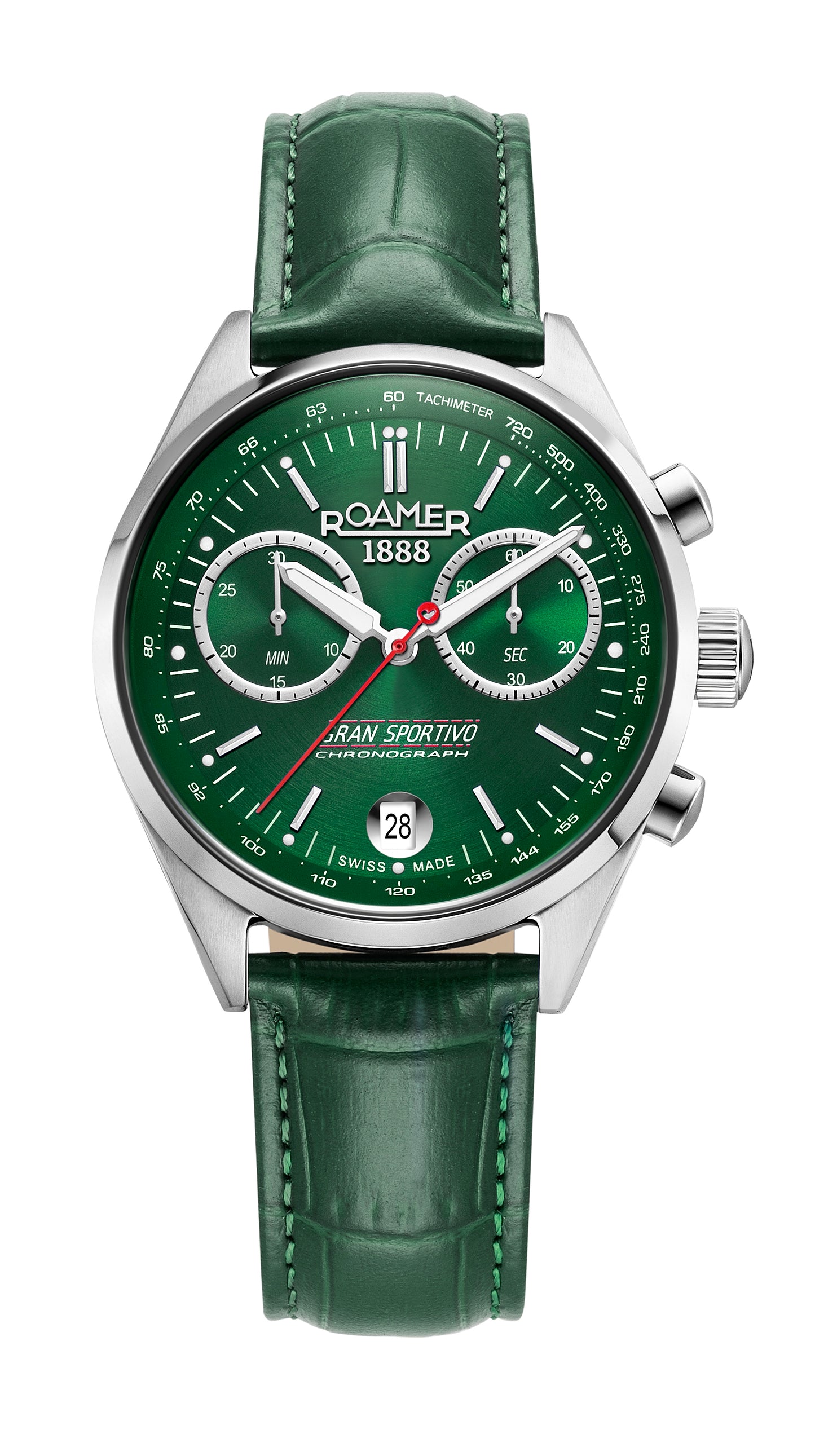 Roamer - 978818 41 75 20 - GRAN SPORTIVO Stainless Steel Watch Set For Men's