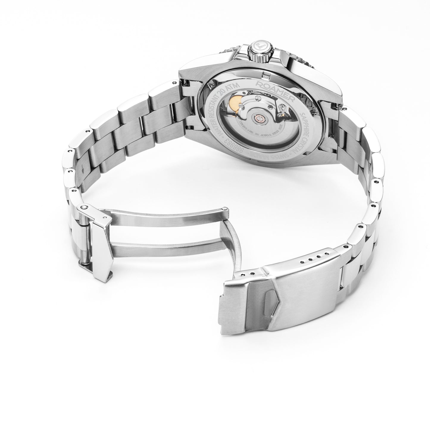 Roamer - 986983 41 85 20 - PREMIER Automatic Stainless Steel Watch for Men's
