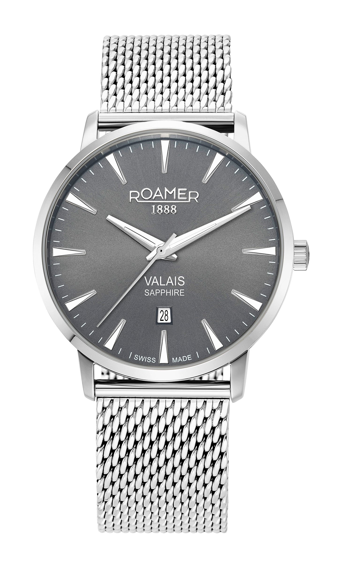 Roamer -988833 41 55 05 - VALAIS Leather Straps Quartz Watch Set for Men's