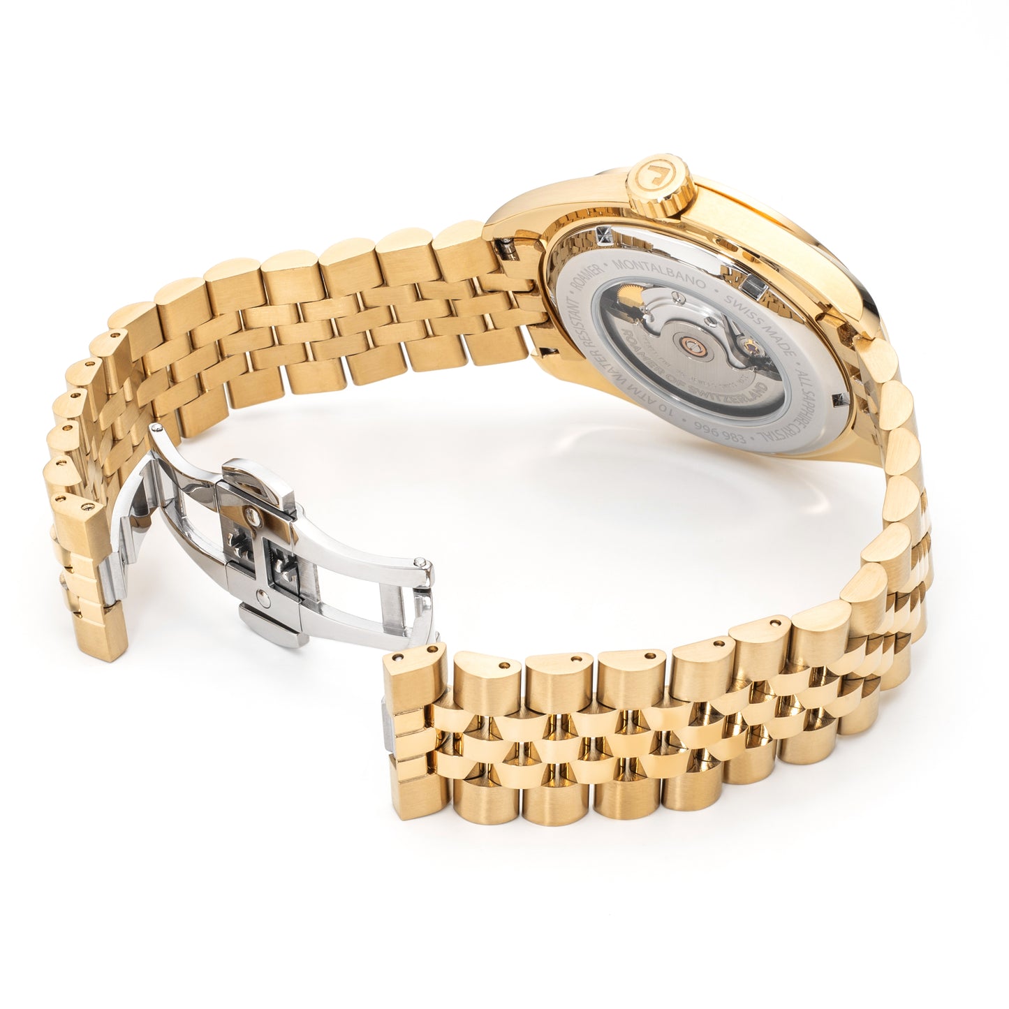 Roamer - 996983 46 85 20 - MONTALBANO Automatic Stainless Steel Watch for Men's