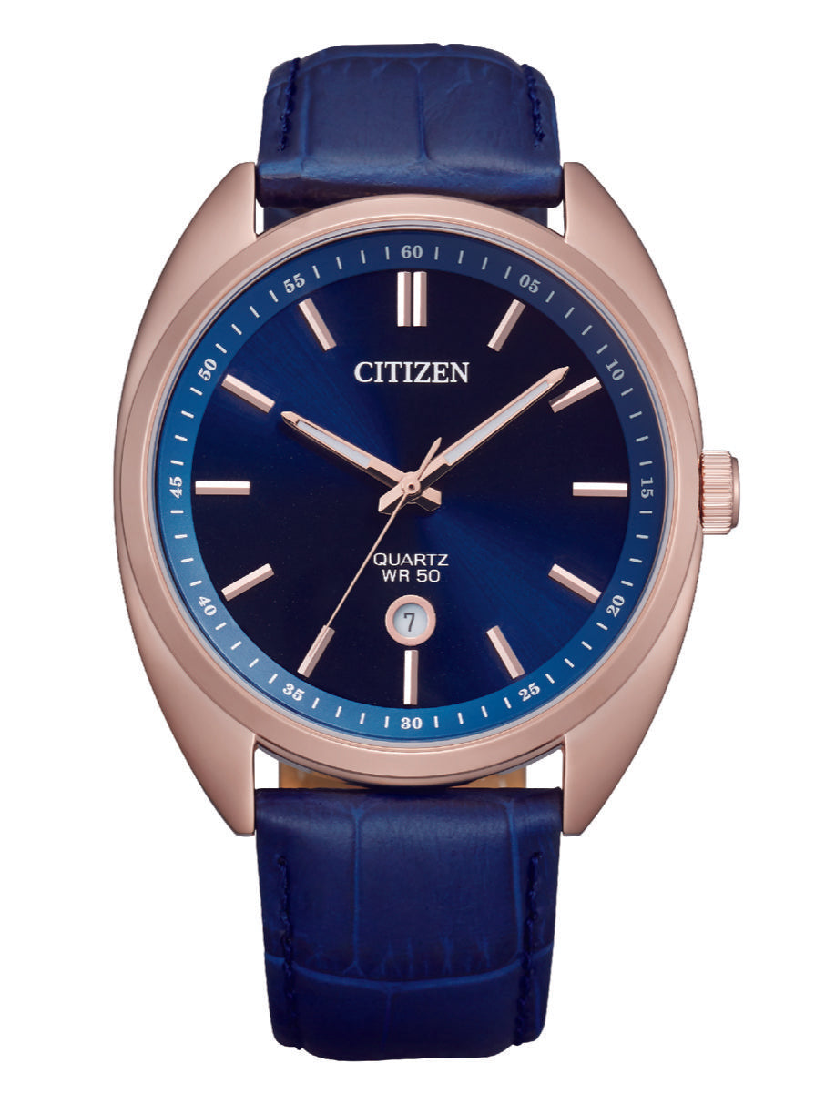 Citizen - BI5093-01L - Quartz Leather Strap Watch For Men