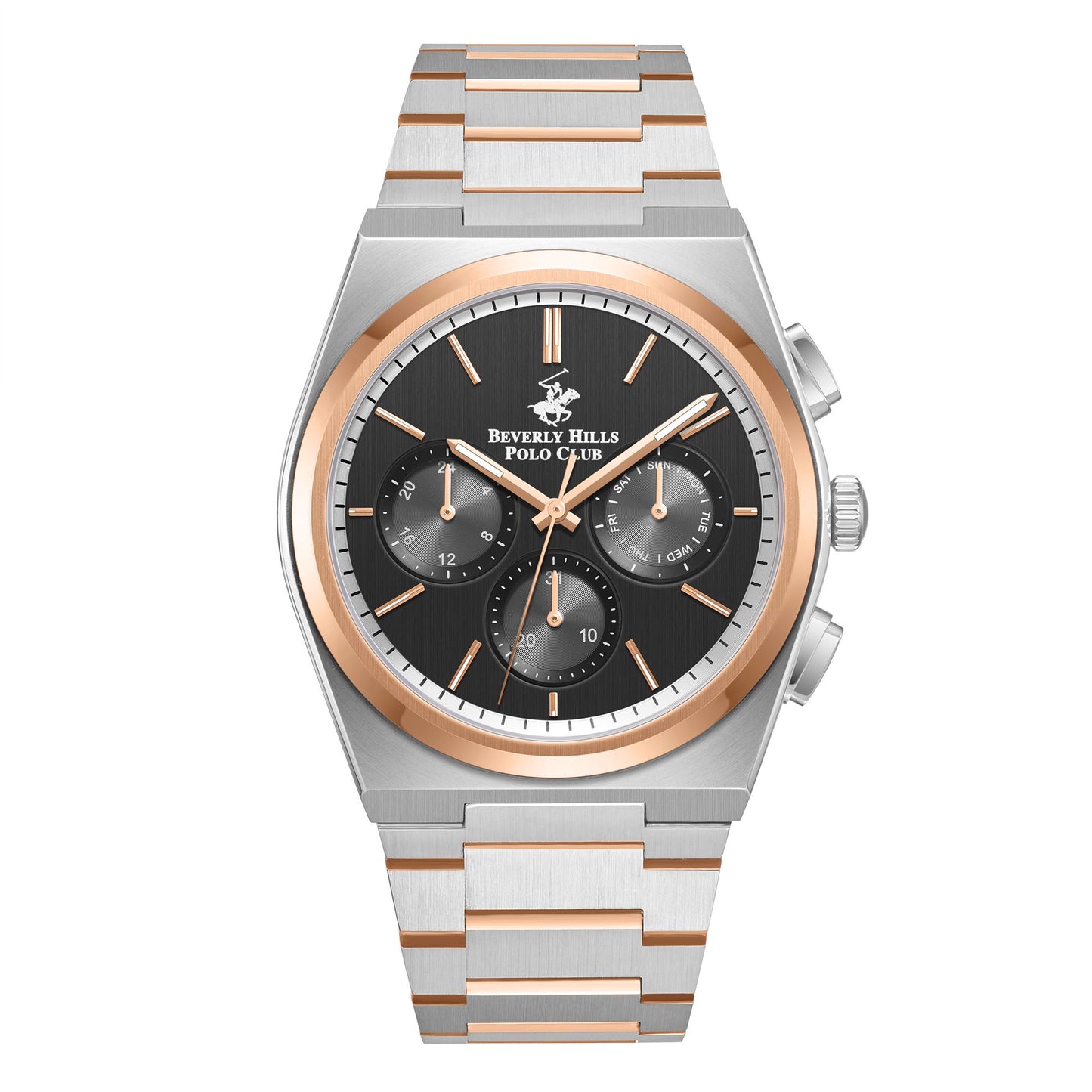 BHPC-BP3381X.550 - Stainless Steel Multifunction Watch For Men