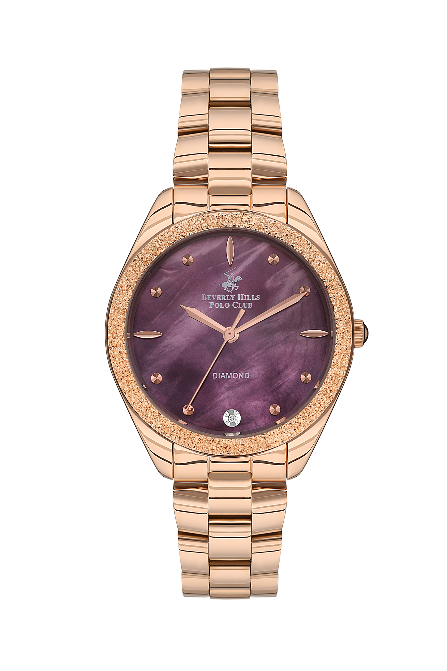 BHPC - BP3564C.480 - Ladies 3 Hands Glass Diamond