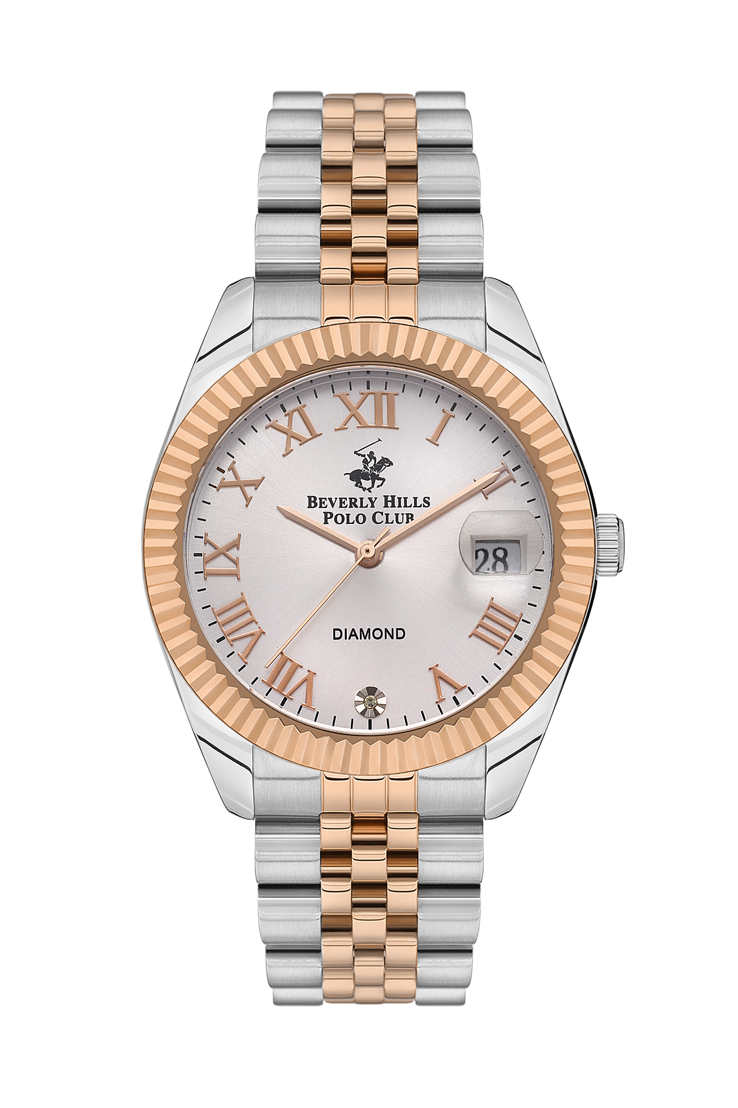 BHPC - BP3582C.530 - Ladies 3 Hands Glass Diamond