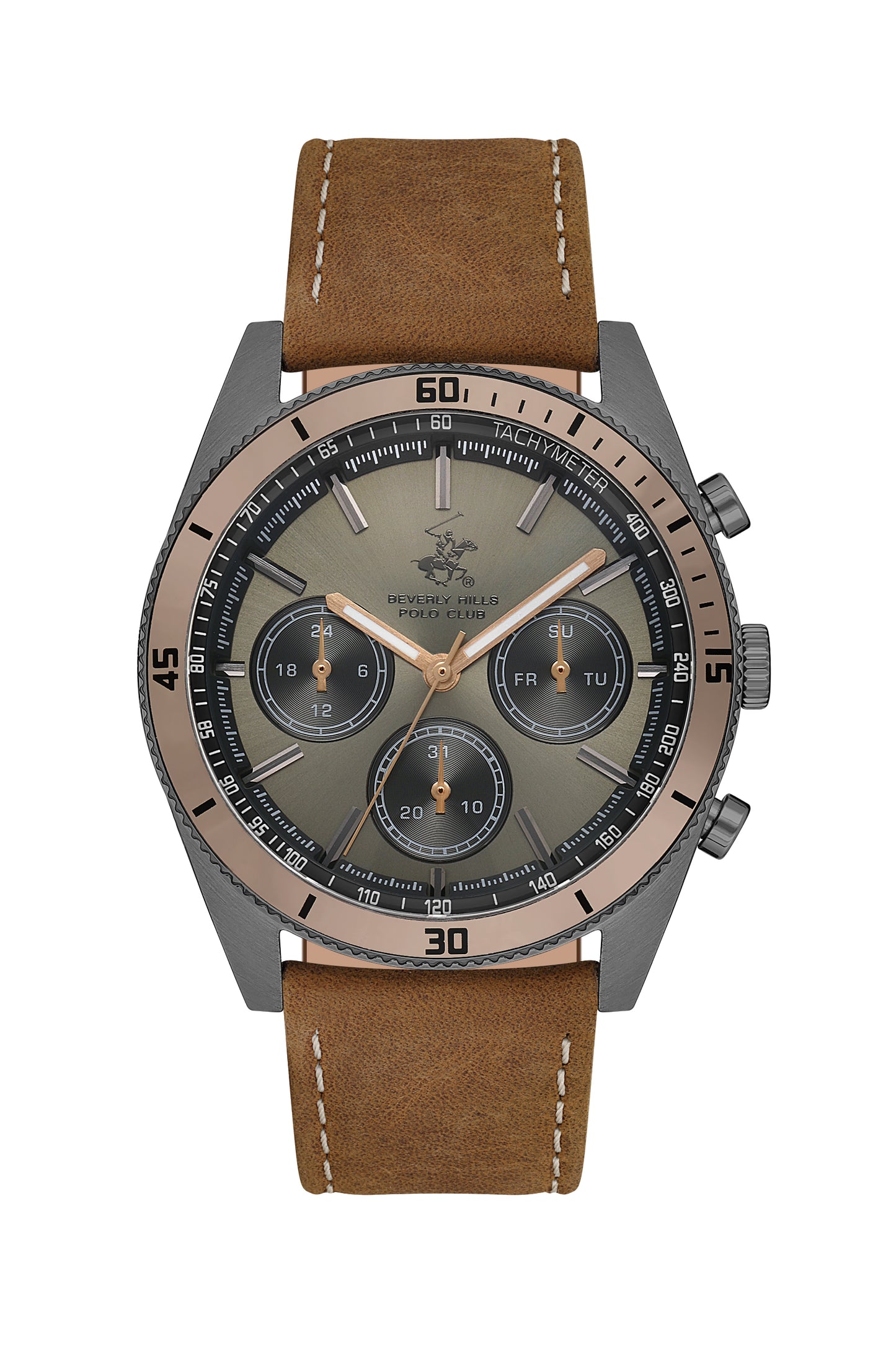 BHPC - BP3619X.075 - GENTS LEATER WRIST WATCH