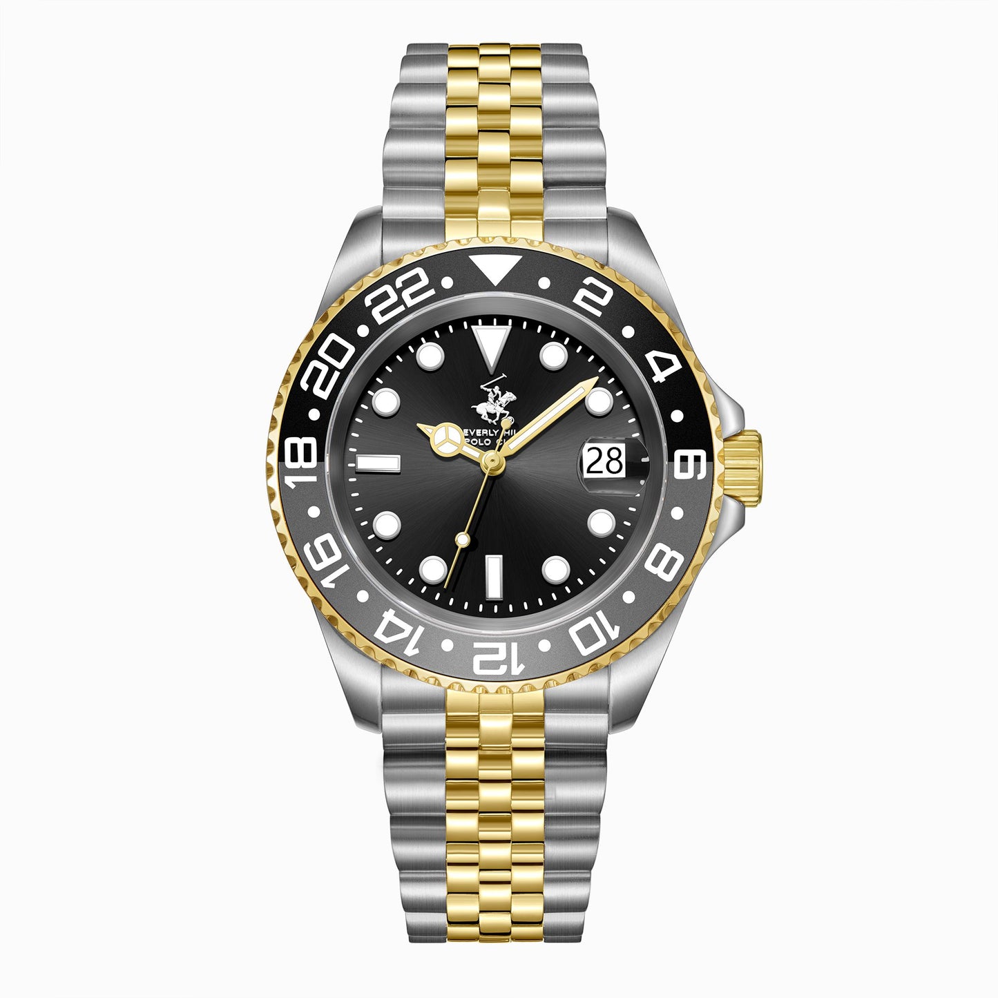 BHPC-BP3641X.250-GENTS STAINLESS STEEL WRIST WATCH