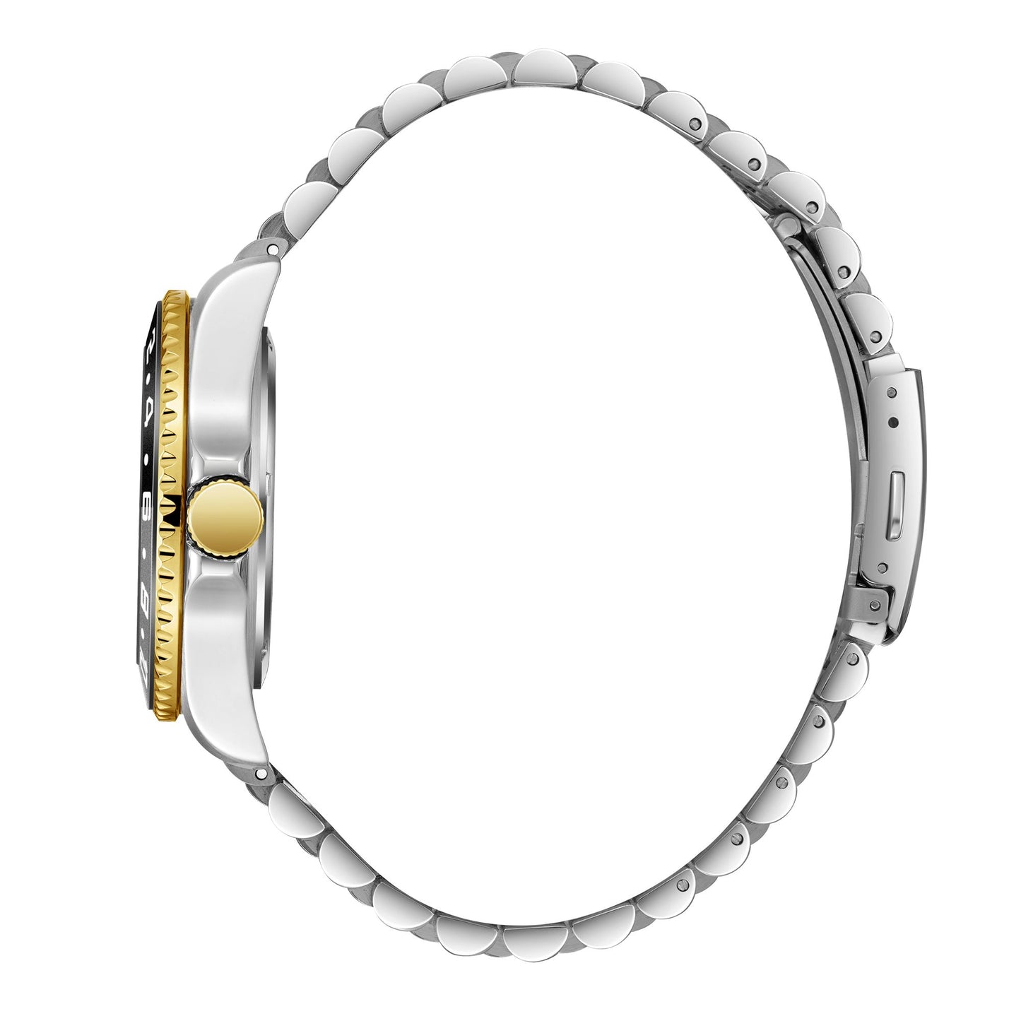 BHPC-BP3641X.250-GENTS STAINLESS STEEL WRIST WATCH