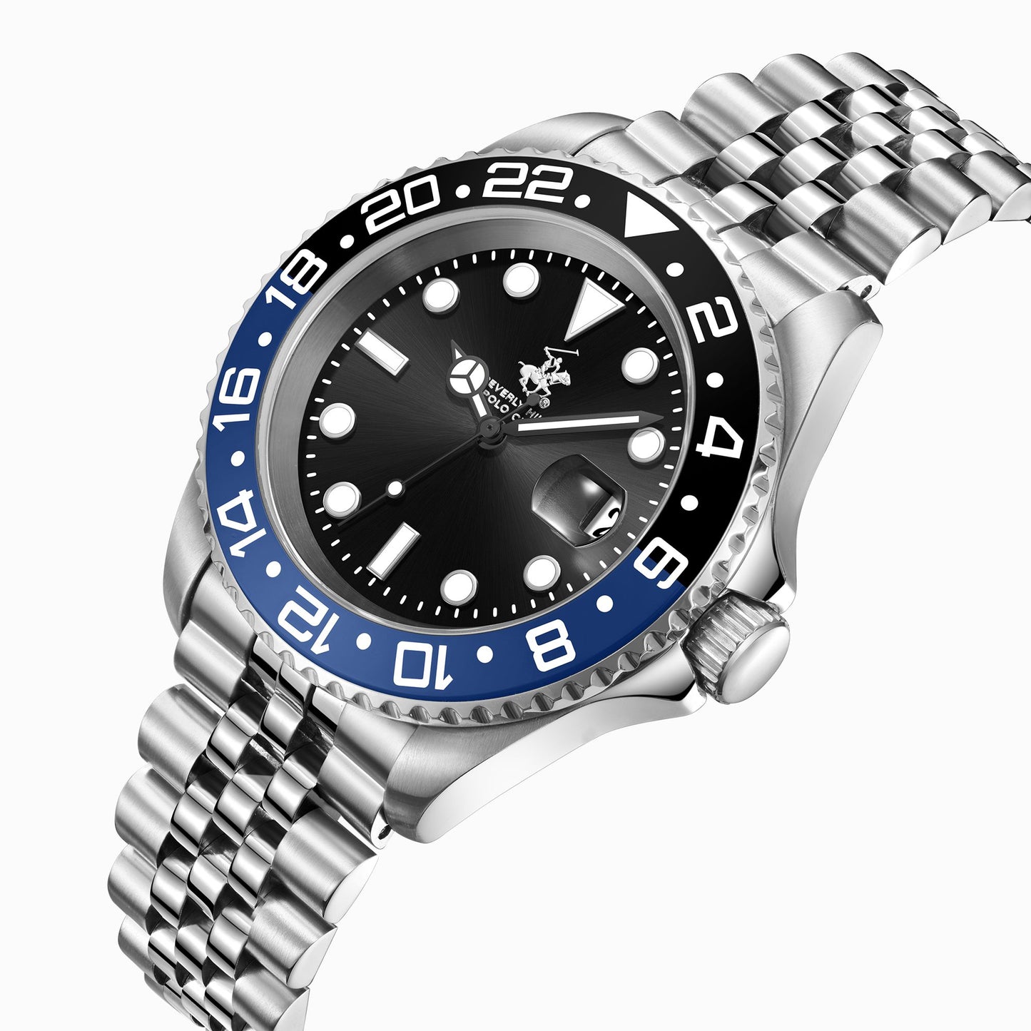 BHPC-BP3641X.357-GENTS STAINLESS STEEL WRIST WATCH