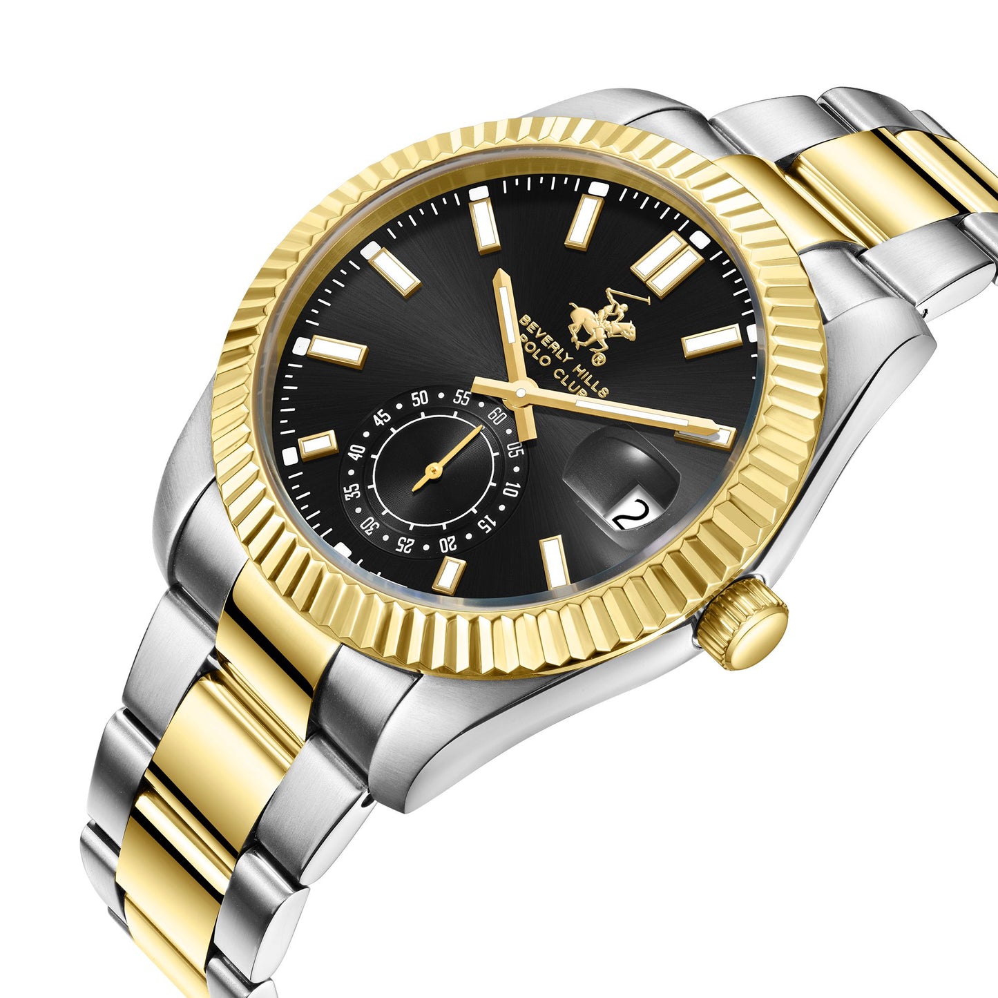 BHPC-BP3652X.250-GENTS STAINLESS STEEL WRIST WATCH