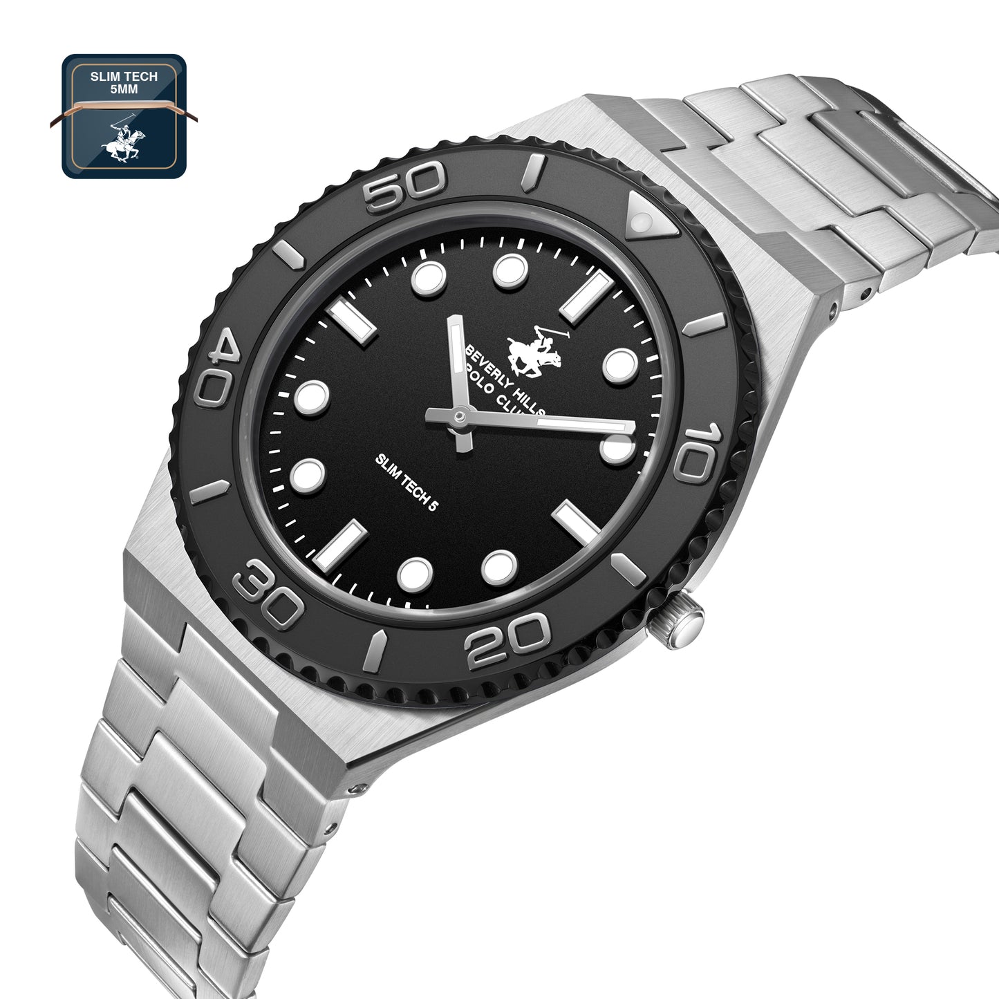 BHPC - BP3714X.350 - GENTS STAINLESS STEEL WRIST WATCH