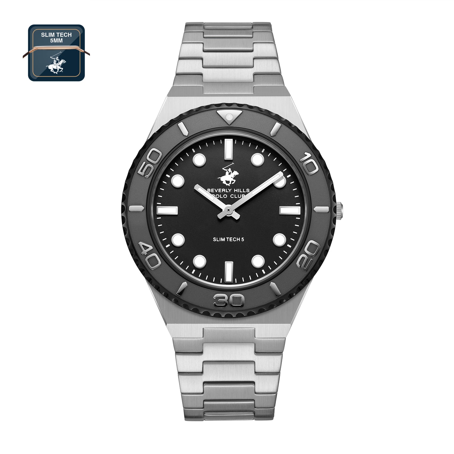 BHPC - BP3714X.350 - GENTS STAINLESS STEEL WRIST WATCH