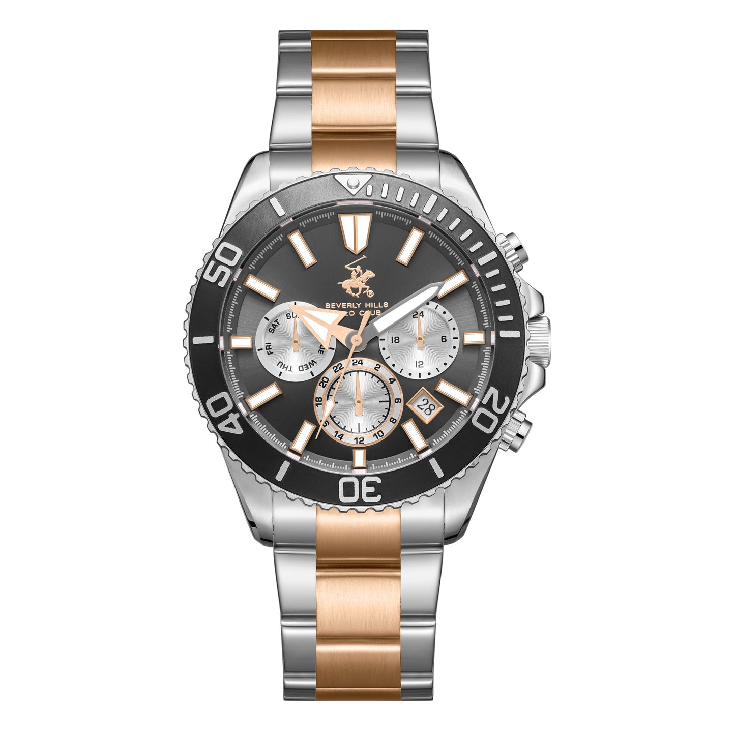 BHPC-BP3721X.560 - Stainless Steel Multifunction Watch For Men