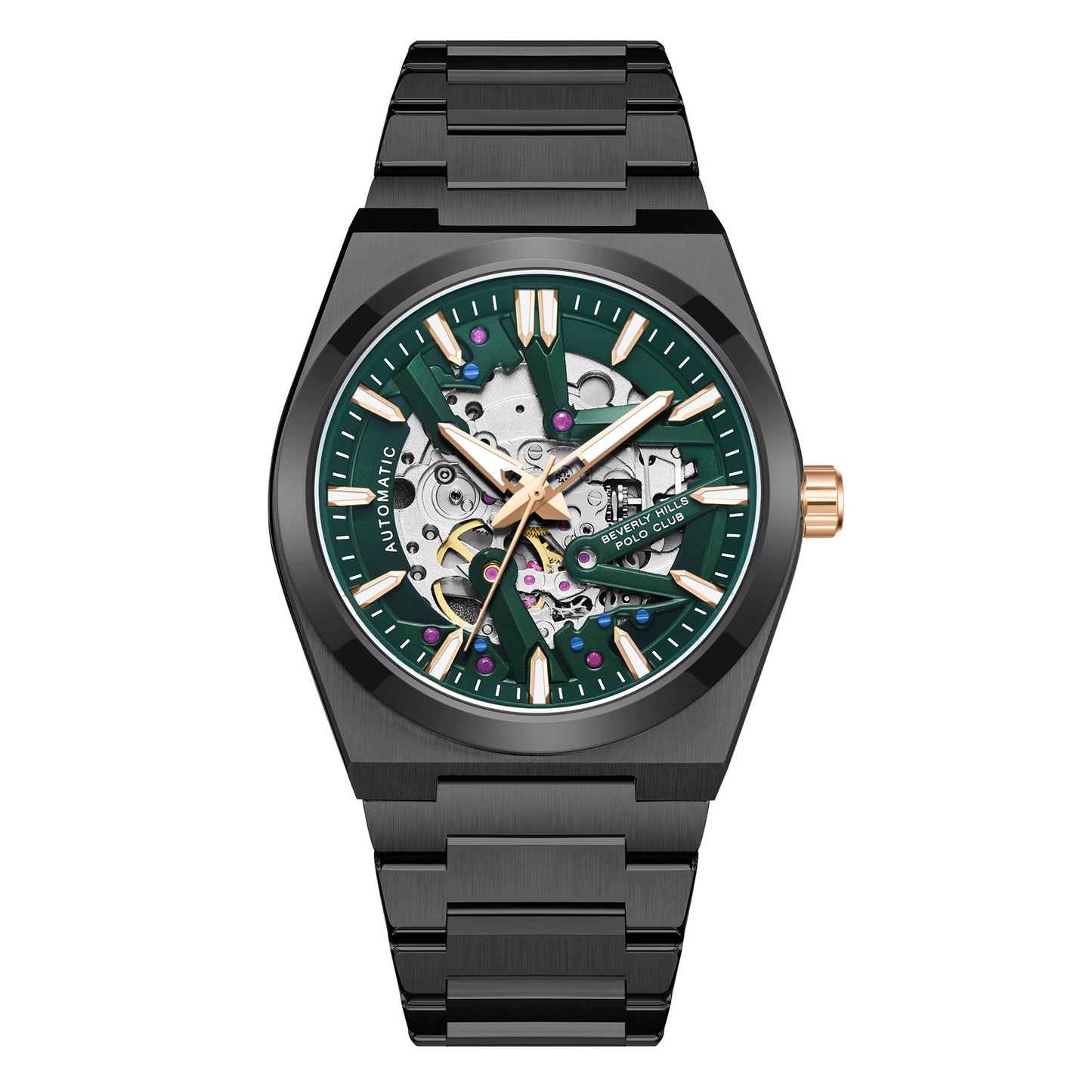 BHPC - BP3731X.070 - Gents Automatic Skeleton Watch