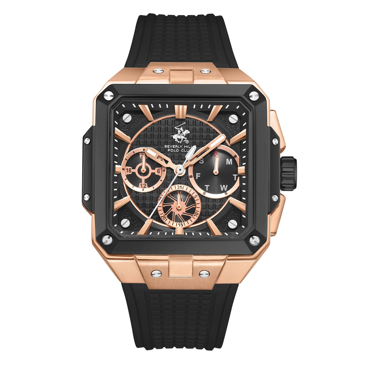 BHPC-BP3742X.851 - PVC Strap Watch For Men