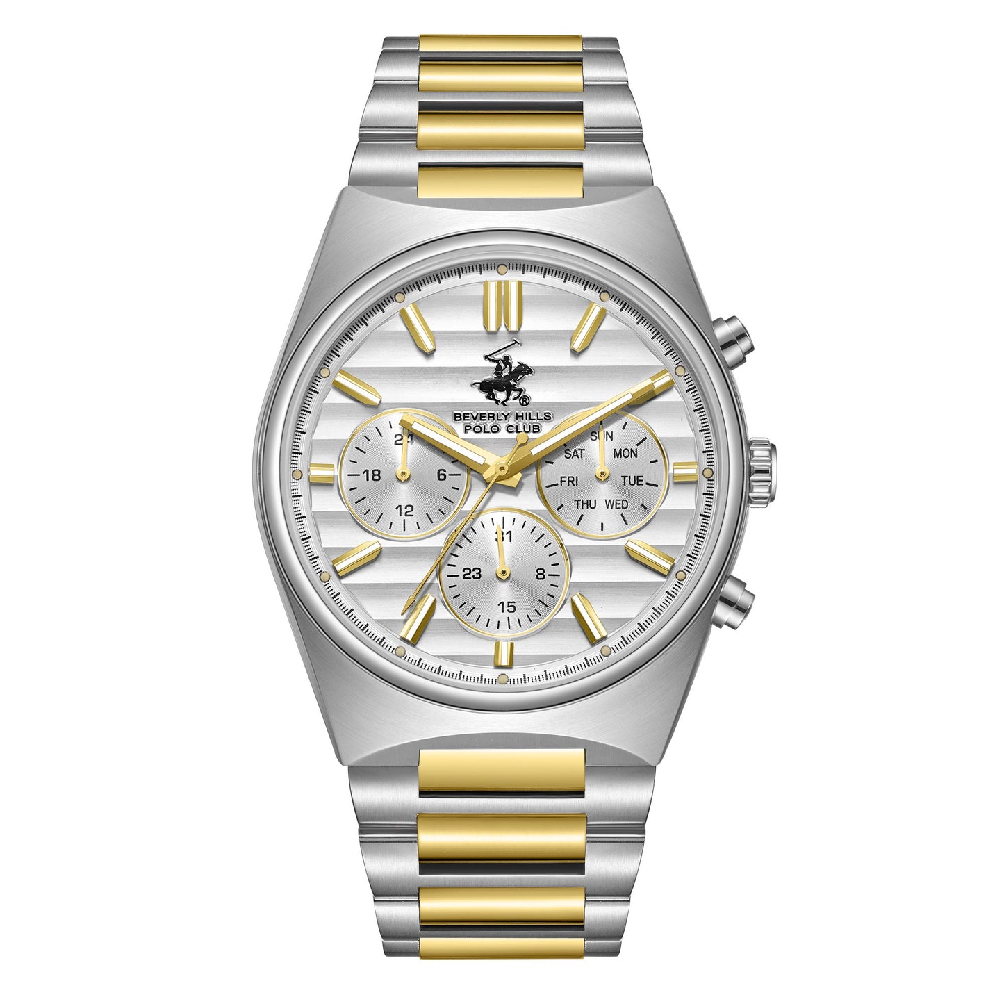 BHPC-BP3744X.330 - Stainless Steel Multifunction Watch For Men