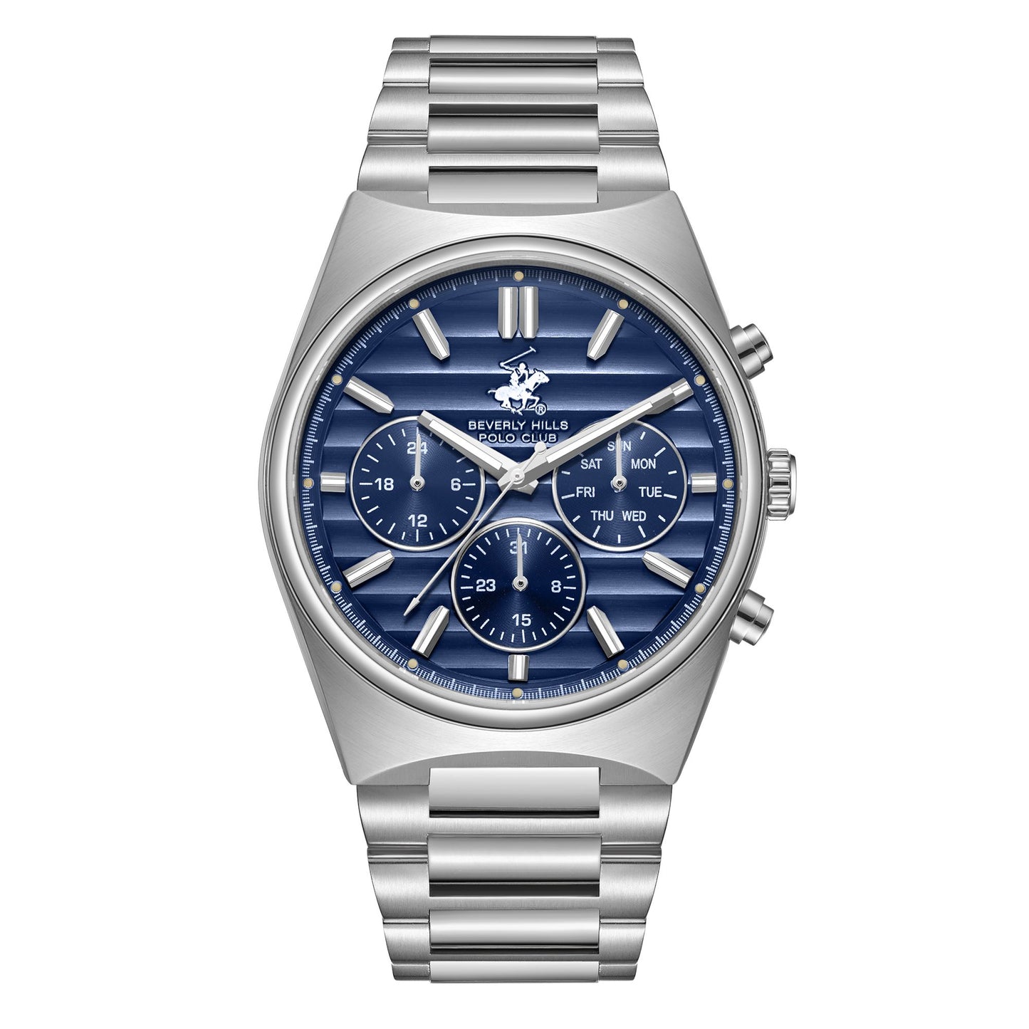 BHPC-BP3744X.390 - Stainless Steel Multifunction Watch For Men