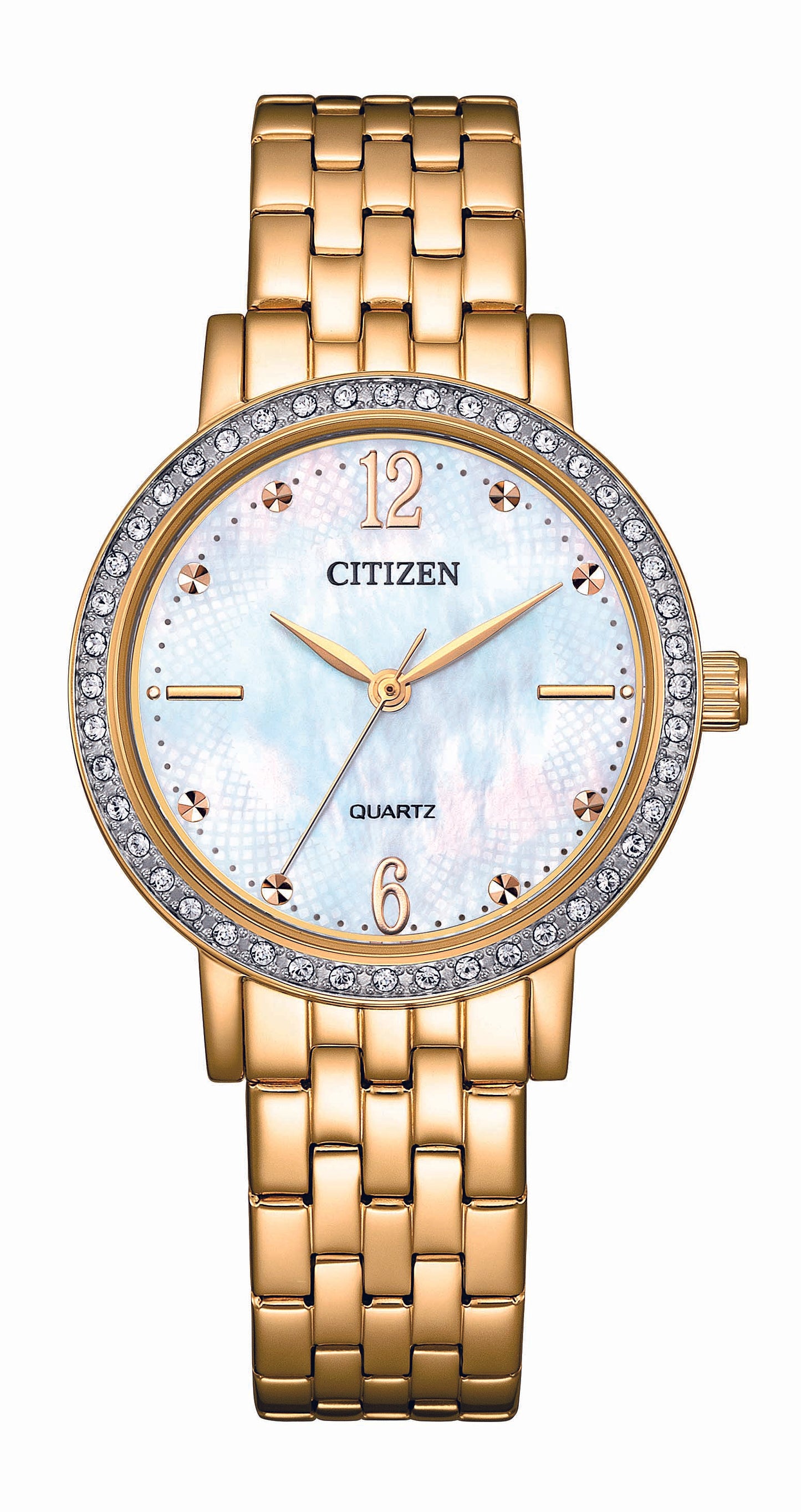 Citizen - EL3103-57D - Quartz Stainless Steel Watch For Women