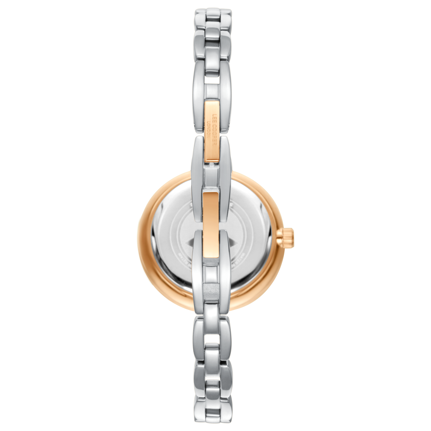 Lee Cooper Women's Super Metal Silver/rose Gold Watch LC08350.520