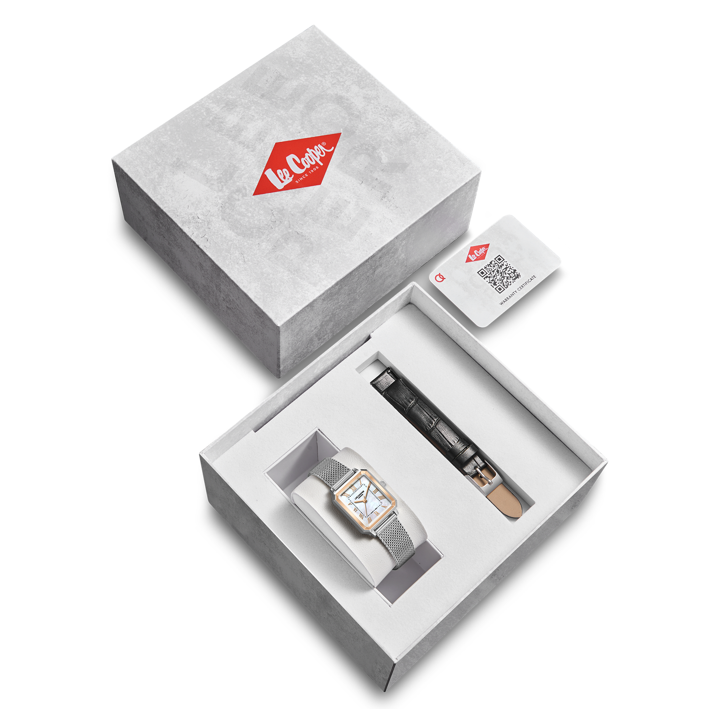 Lee Cooper Women's Super Metal Black Watch LC08376.521
