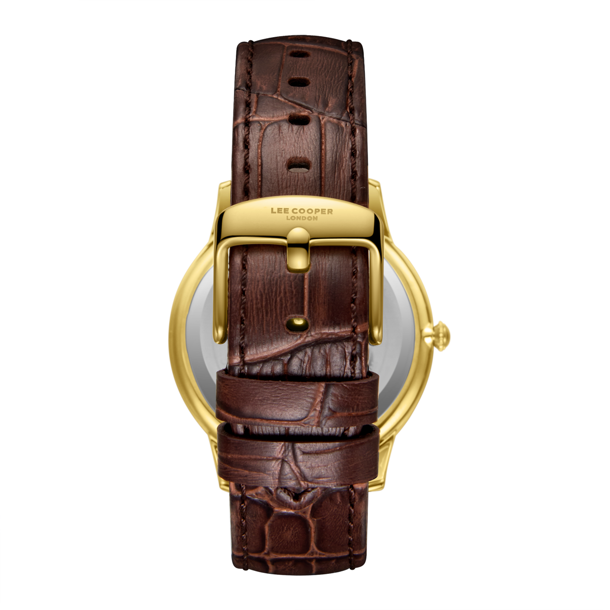Lee Cooper Men's Super Metal Brown Watch LC08379.172