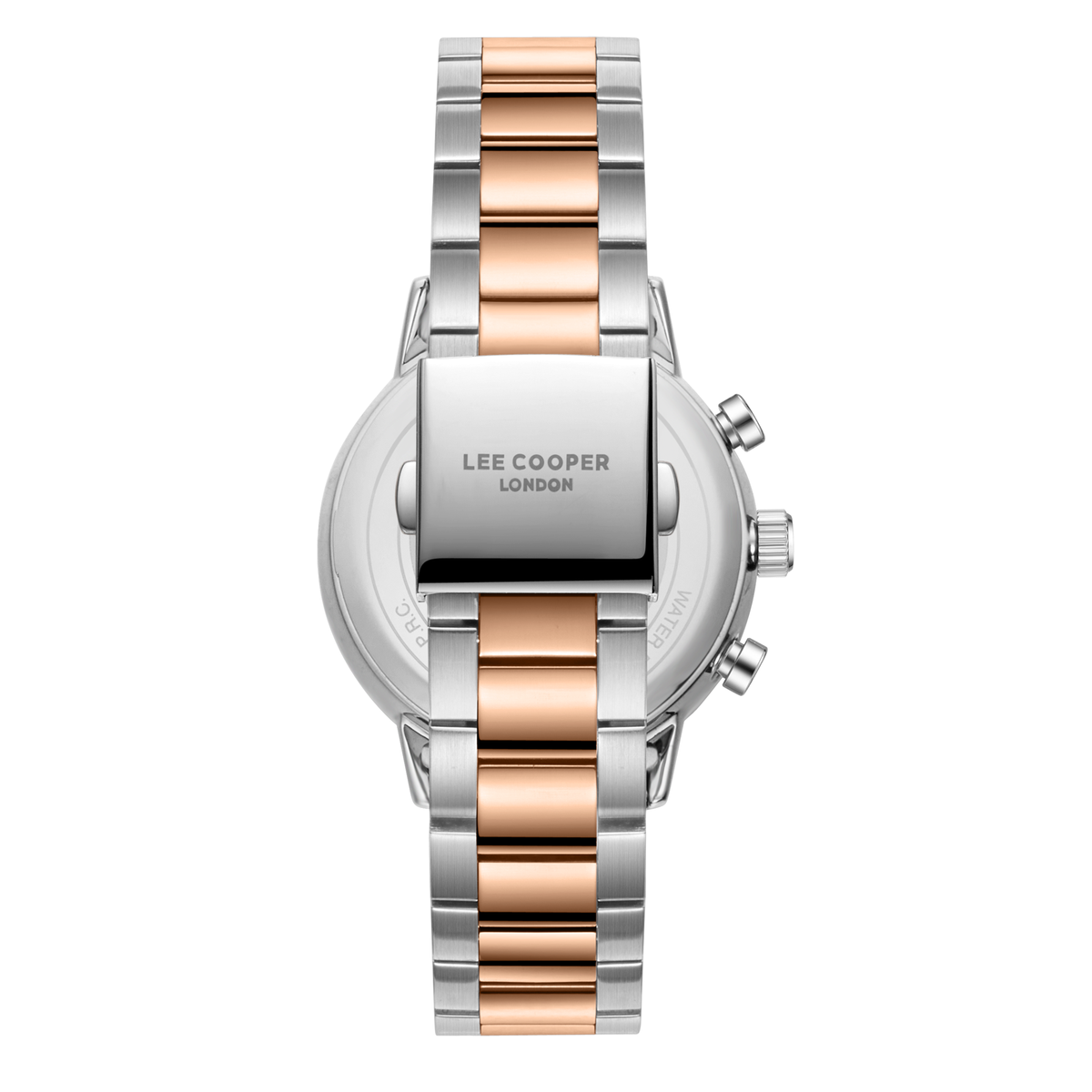 Lee Cooper Men's Super Metal Silver/rose Gold Watch LC08382.530