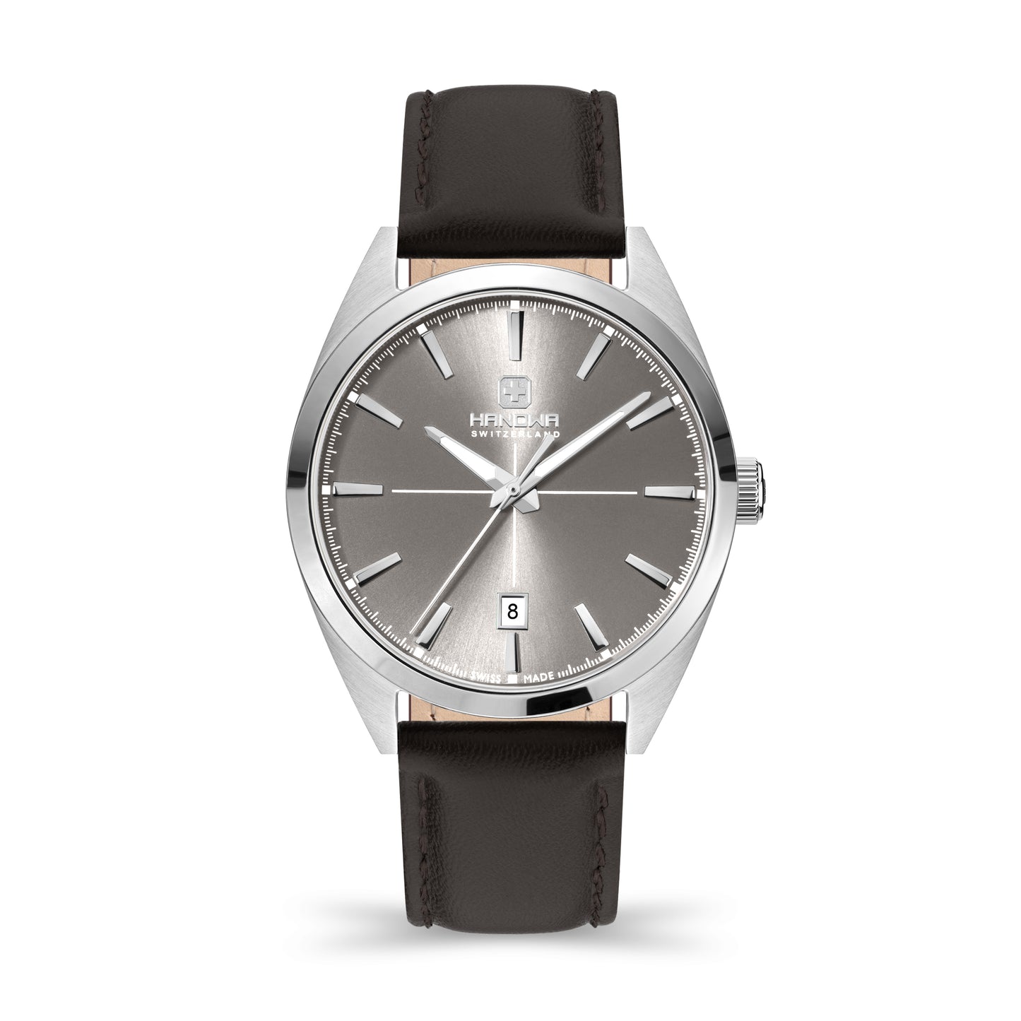 HANOWA - HAWGB2200103 - MEN'S LEATHER WRIST WATCH