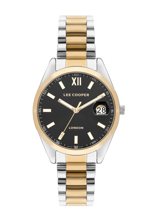 Lee Cooper - LC07827.250 - Women's Super Metal Silver/Gold Watch