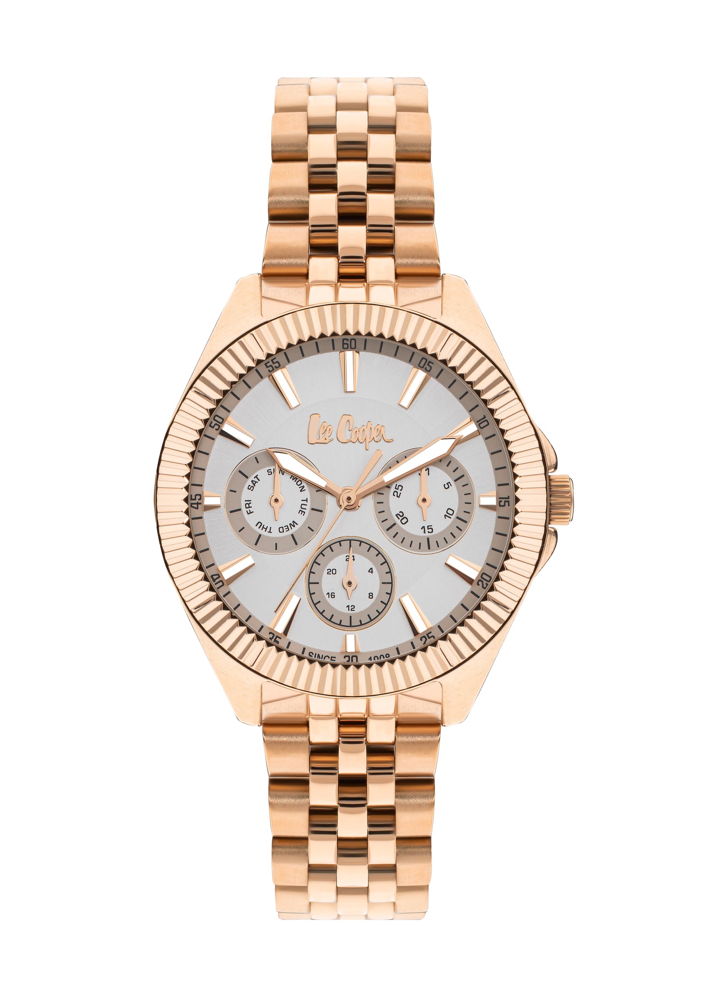 Lee Cooper - LC07837.430 - Ladies Super Metal Rose Gold Watch