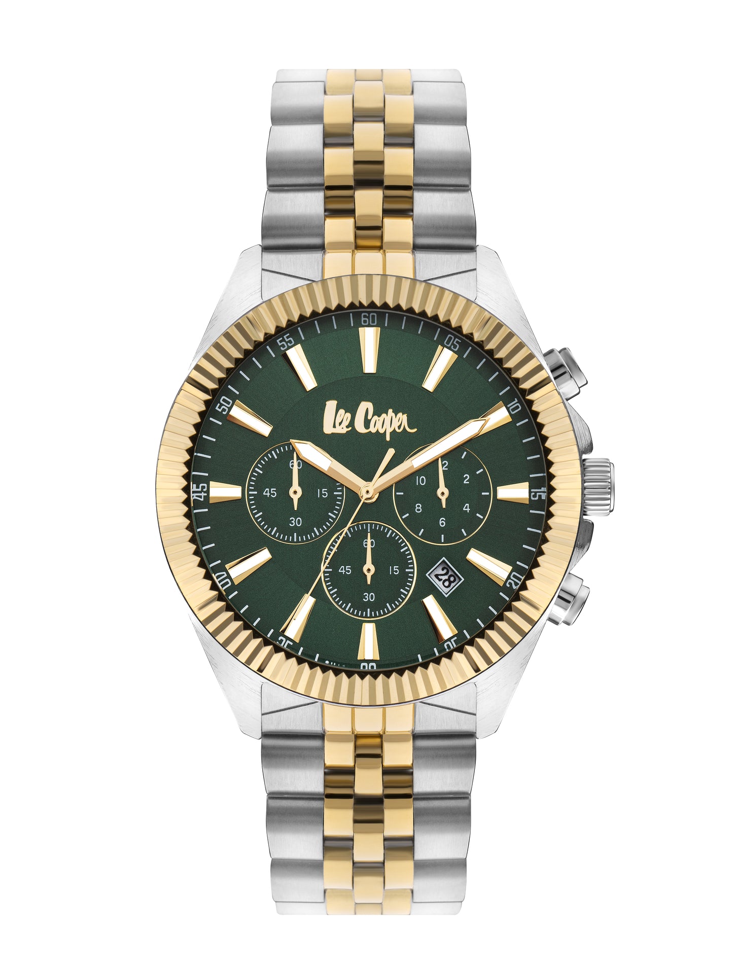 Lee Cooper - LC07838.270 - Gent Super Metal Silver/Gold Watch