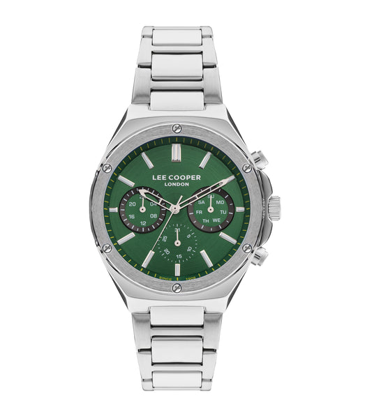 Lee Cooper - LC07845.370 - Gent Super Metal Silver Watch