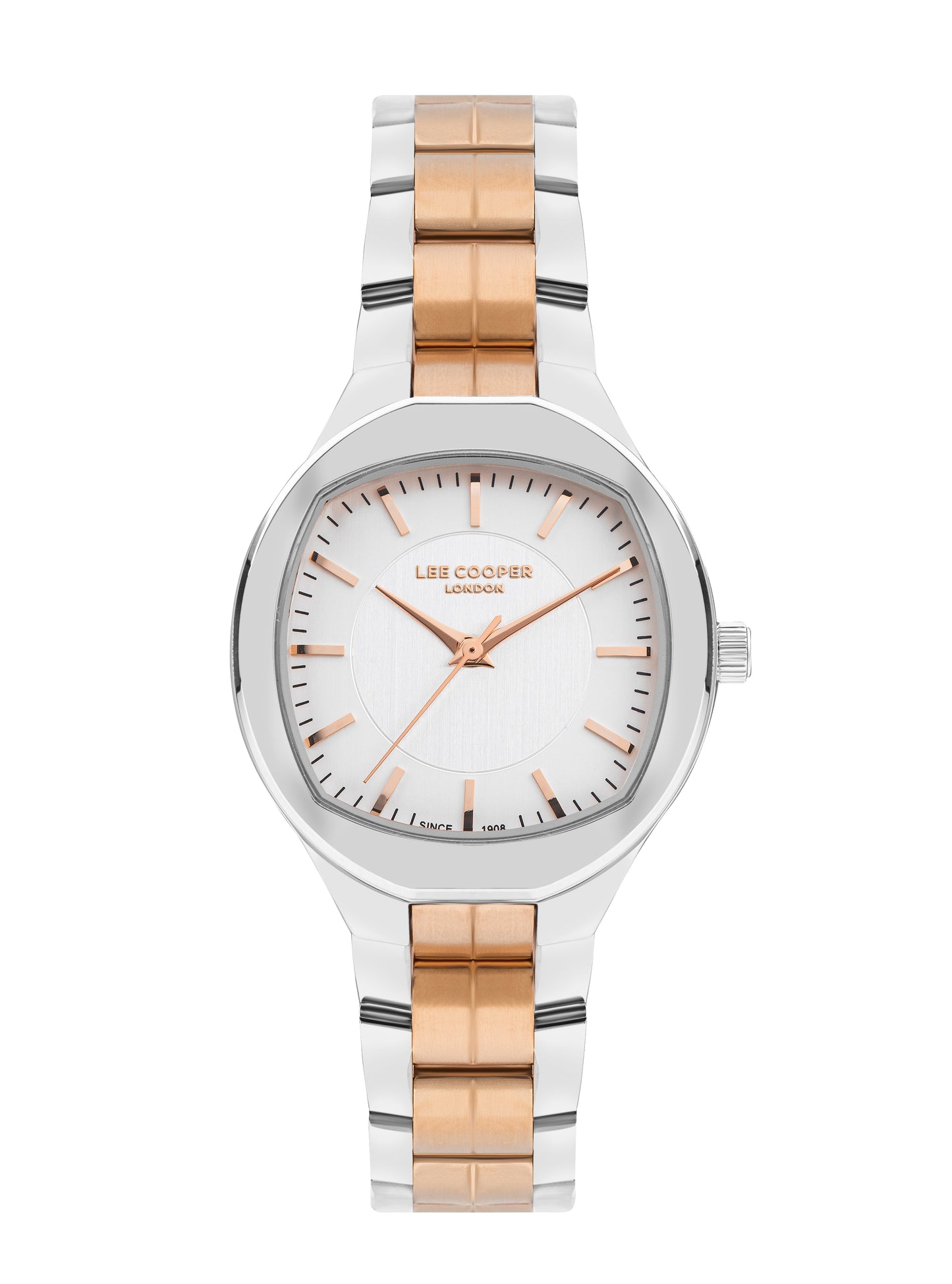 Lee Cooper - LC07850.530 - Women's Super Silver/Rose Gold Watch