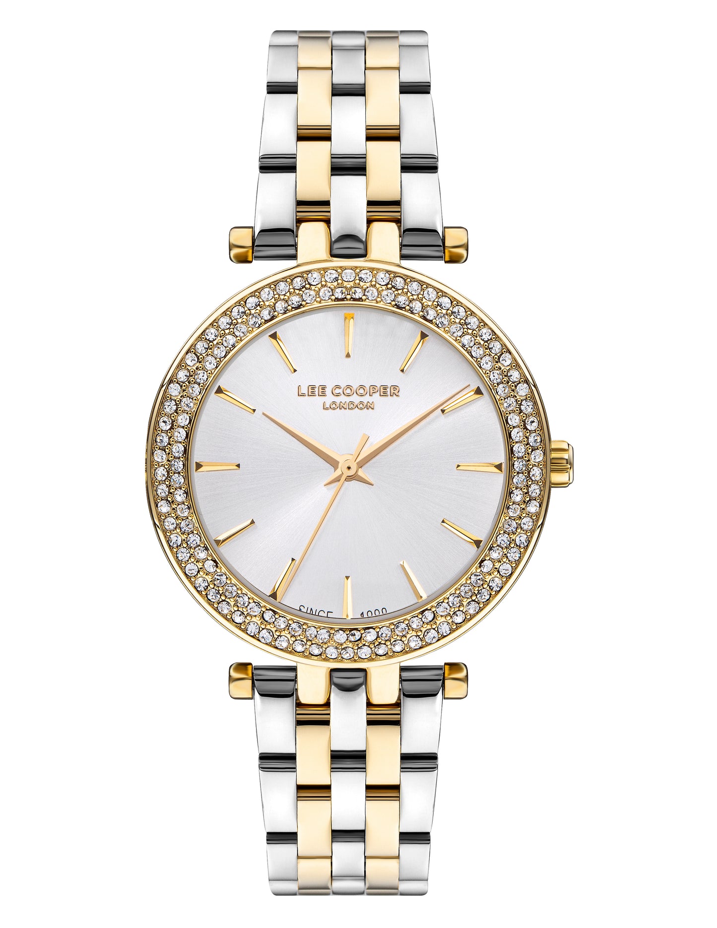Lee Cooper - LC07864.230 - Women's Super Metal Silver/Gold Watch