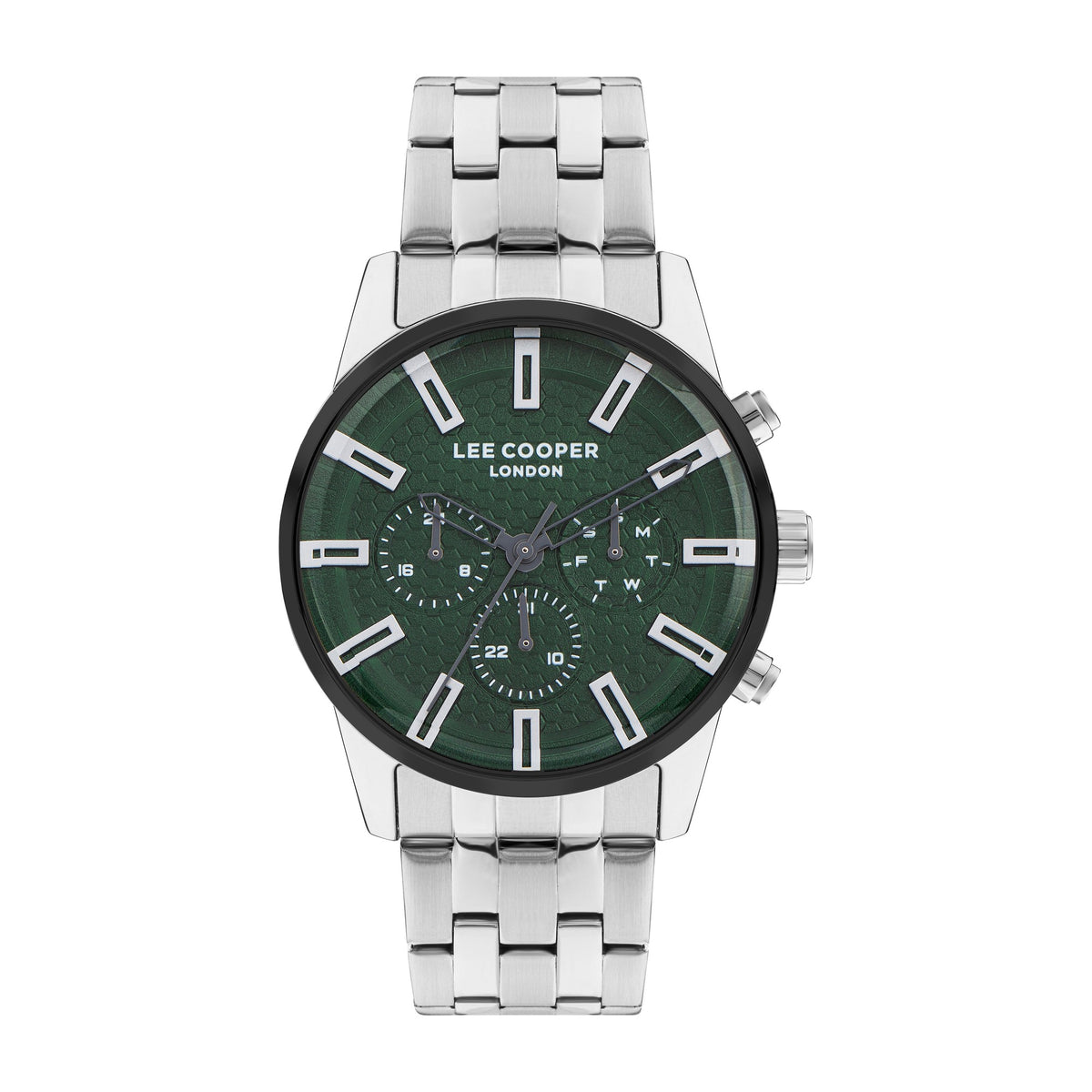 Lee Cooper - LC07879.370 - Men's Super Silver Multifunction Watch - Nizam Watch House