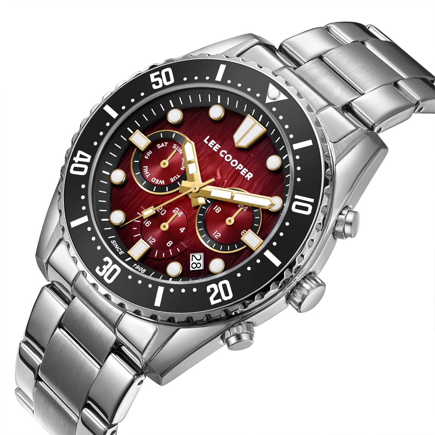 LEE COOPER - LC08101.380 - GENTS SUPERMETAL WRIST WATCH