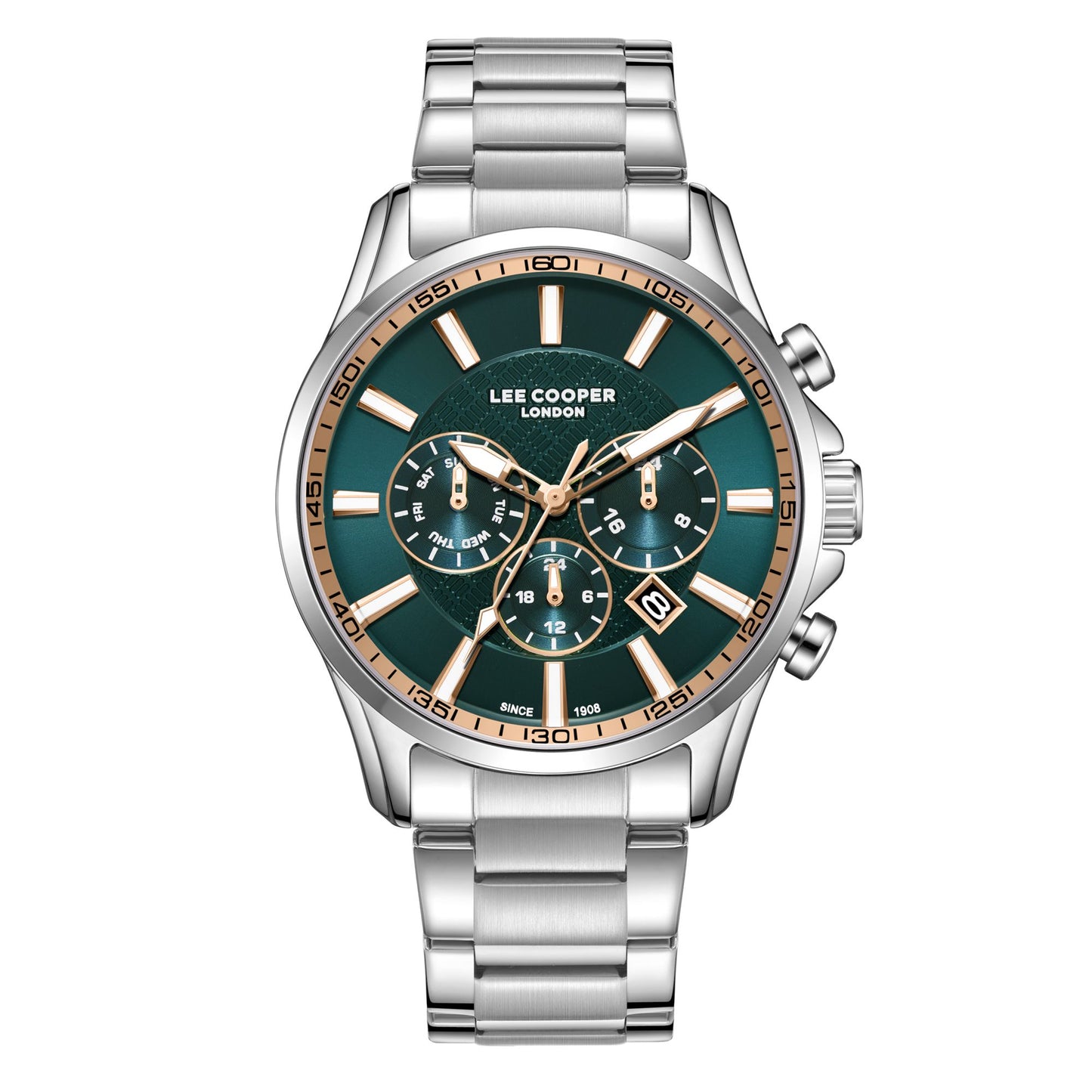 LEE COOPER - LC08149.370 - GENTS SUPER METAL WRISTWATCH