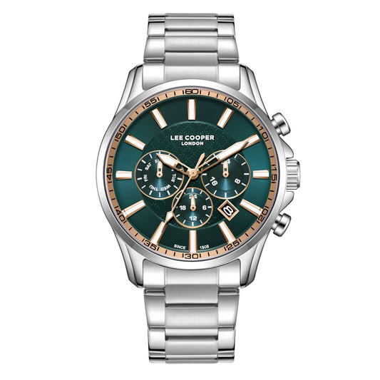 LEE COOPER - LC08149.370 - GENTS SUPER METAL WRISTWATCH