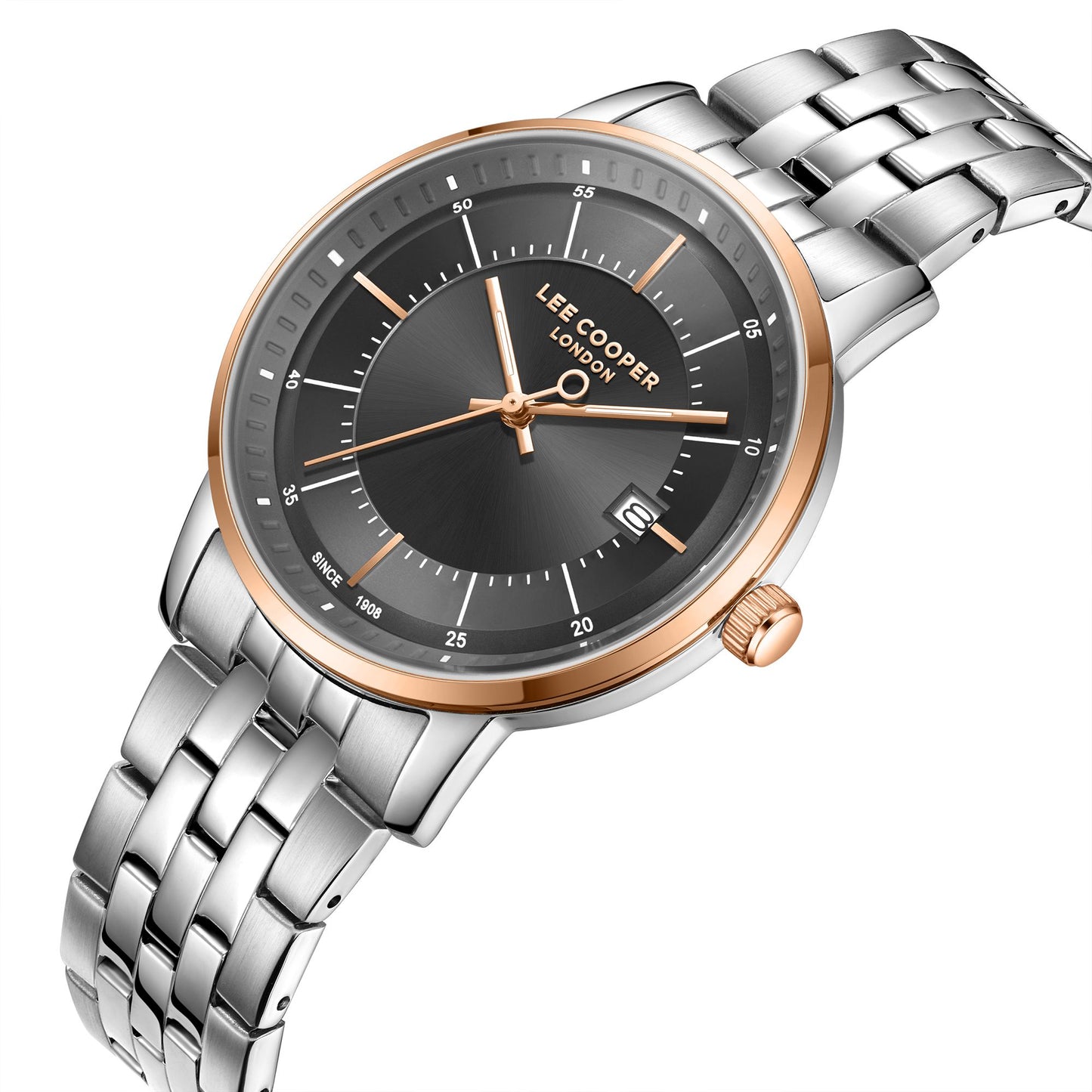 LEE COOPER - LC08164.560 - GENTS SUPER METAL WRISTWATCH
