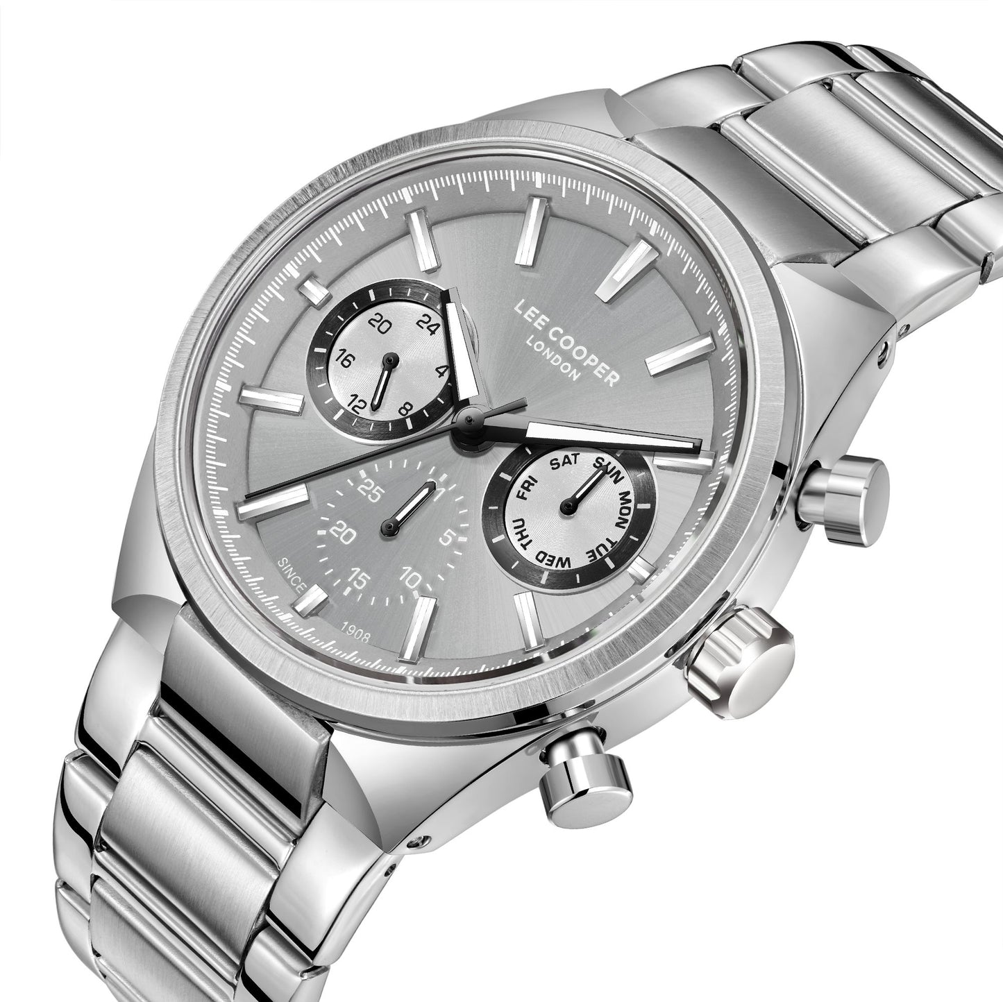 LEE COOPER - LC08174.360 - GENTS SUPER METAL WRISTWATCH