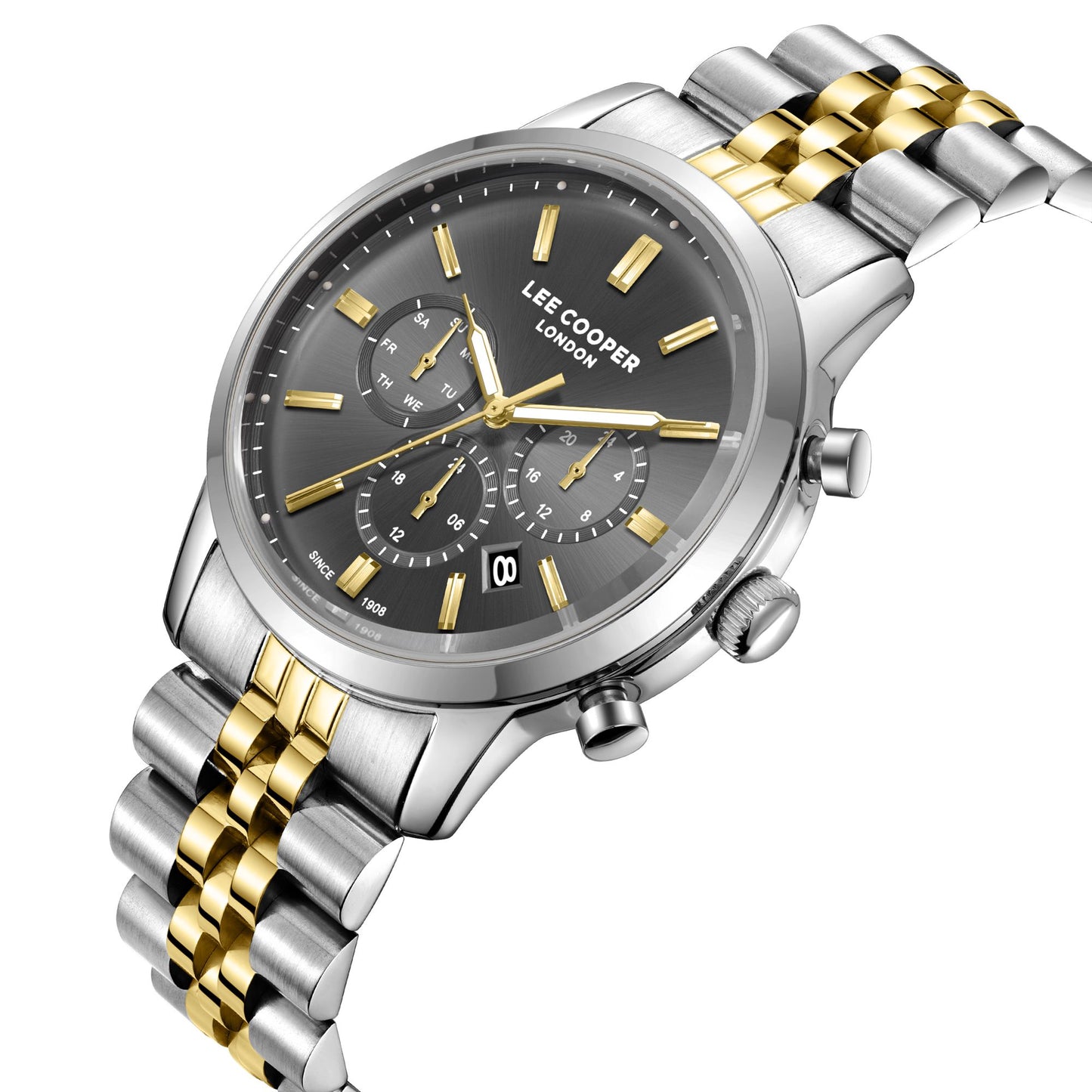 LEE COOPER - LC08187.260 - GENTS SUPER METAL WRISTWATCH