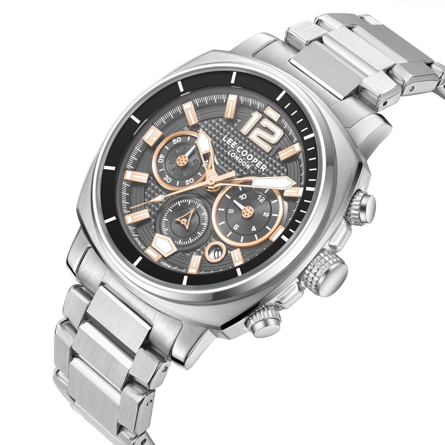 LEE COOPER - LC08194.360 - GENTS SUPER METAL WRISTWATCH