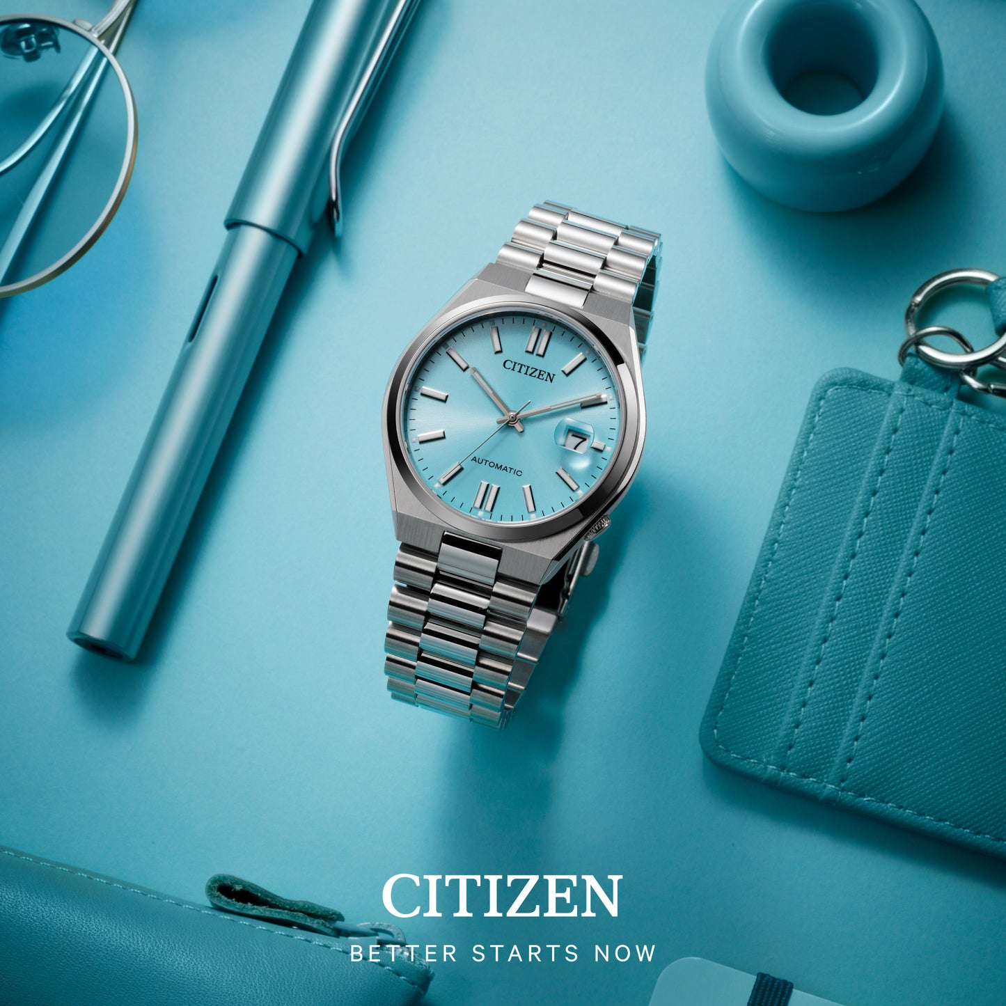 Citizen -TSUYOSA NJ0151-88M - Mechanical Stainless Steel Watch For Men