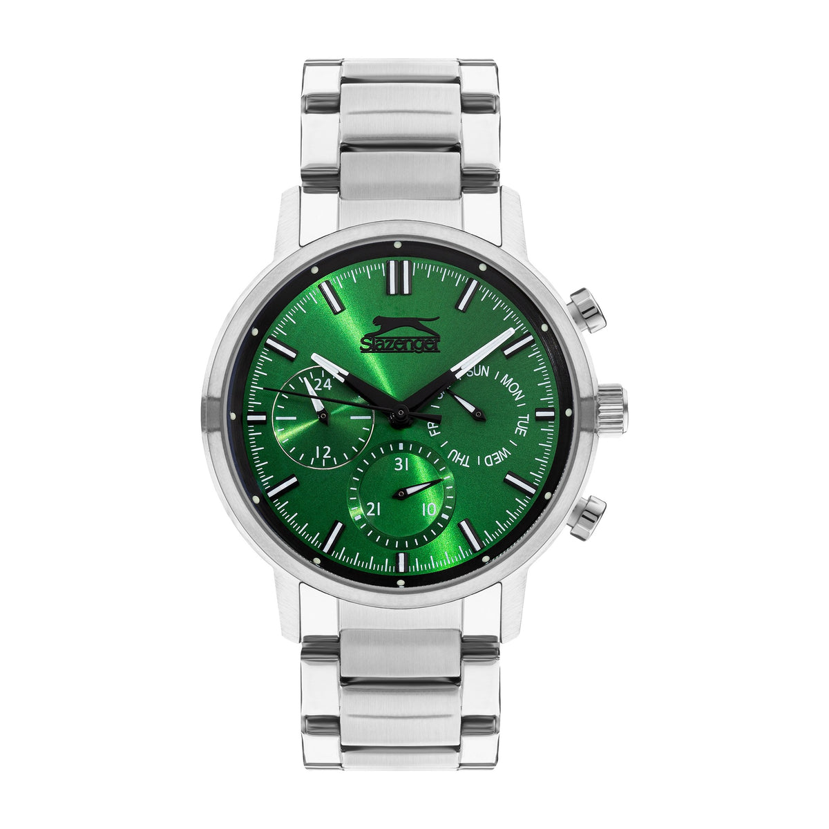 Slazenger - SL.9.2213.2.01 - Quartz Male Band Green Dial Watch - Nizam Watch House