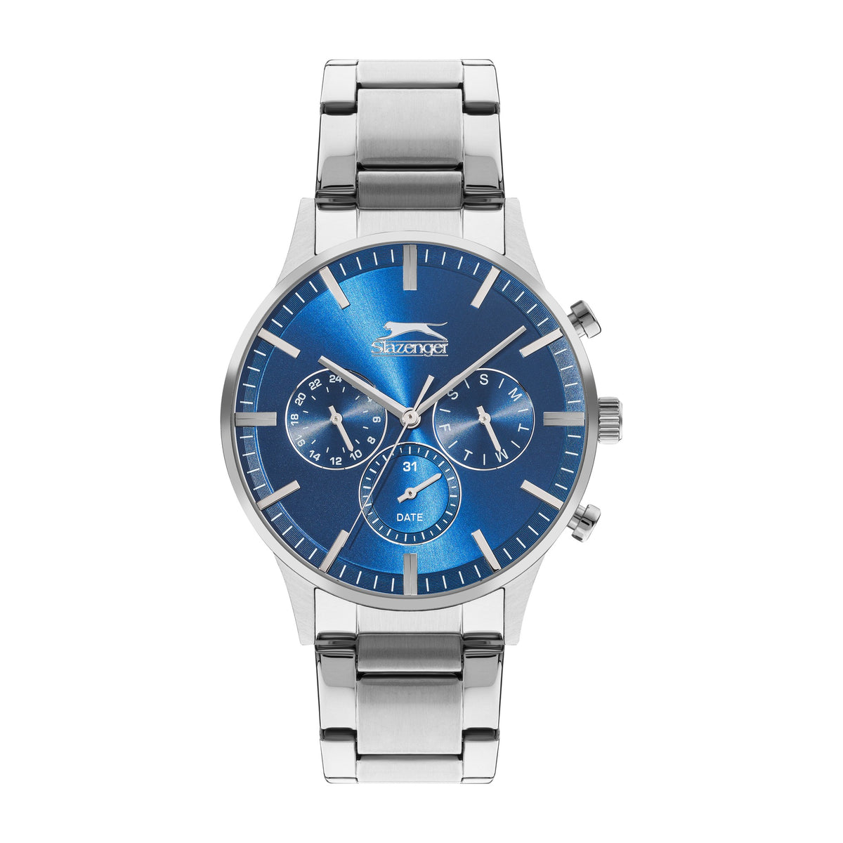 Slazenger - SL.9.2214.2.01 - Quartz Male Band Blue Dial Watch - Nizam Watch House