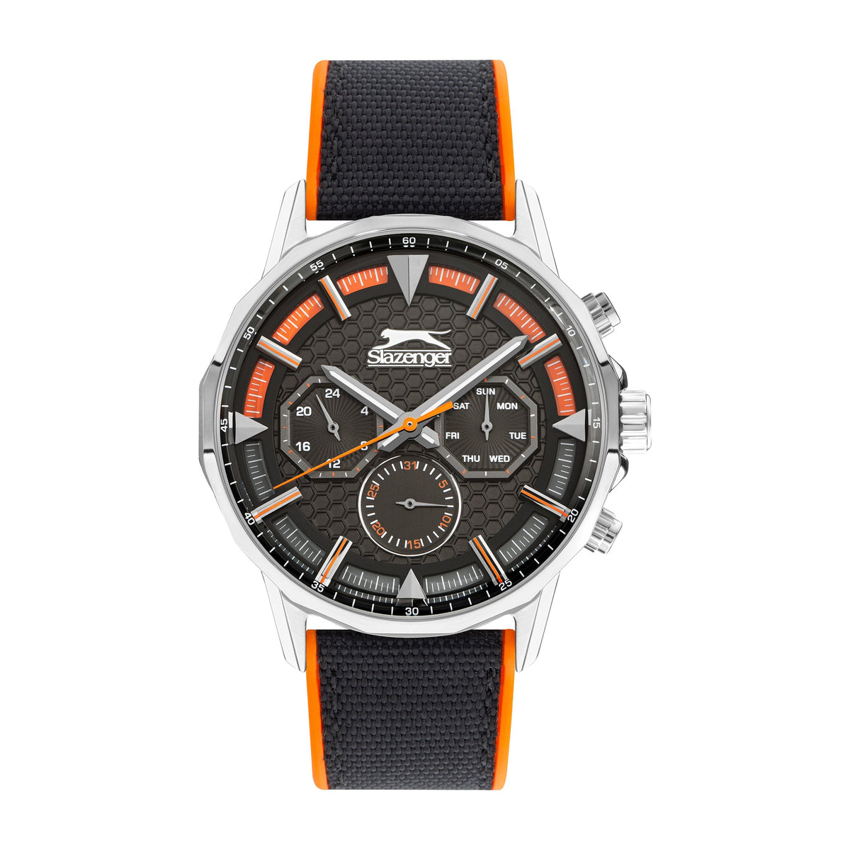Slazenger - SL.9.2217.2.01 - Quartz Male Band Black Dial Watch - Nizam Watch House