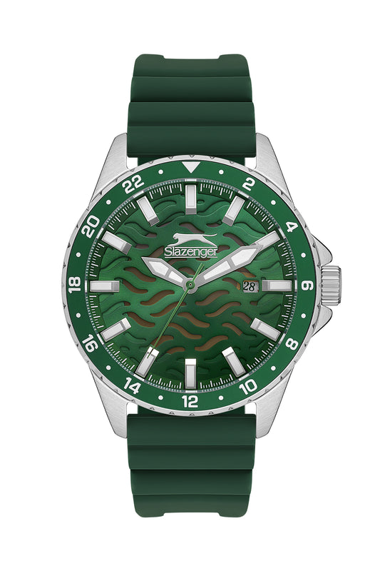 Slazenger - SL.9.2224.1.02 - Quartz Male Band Green Dial Watch